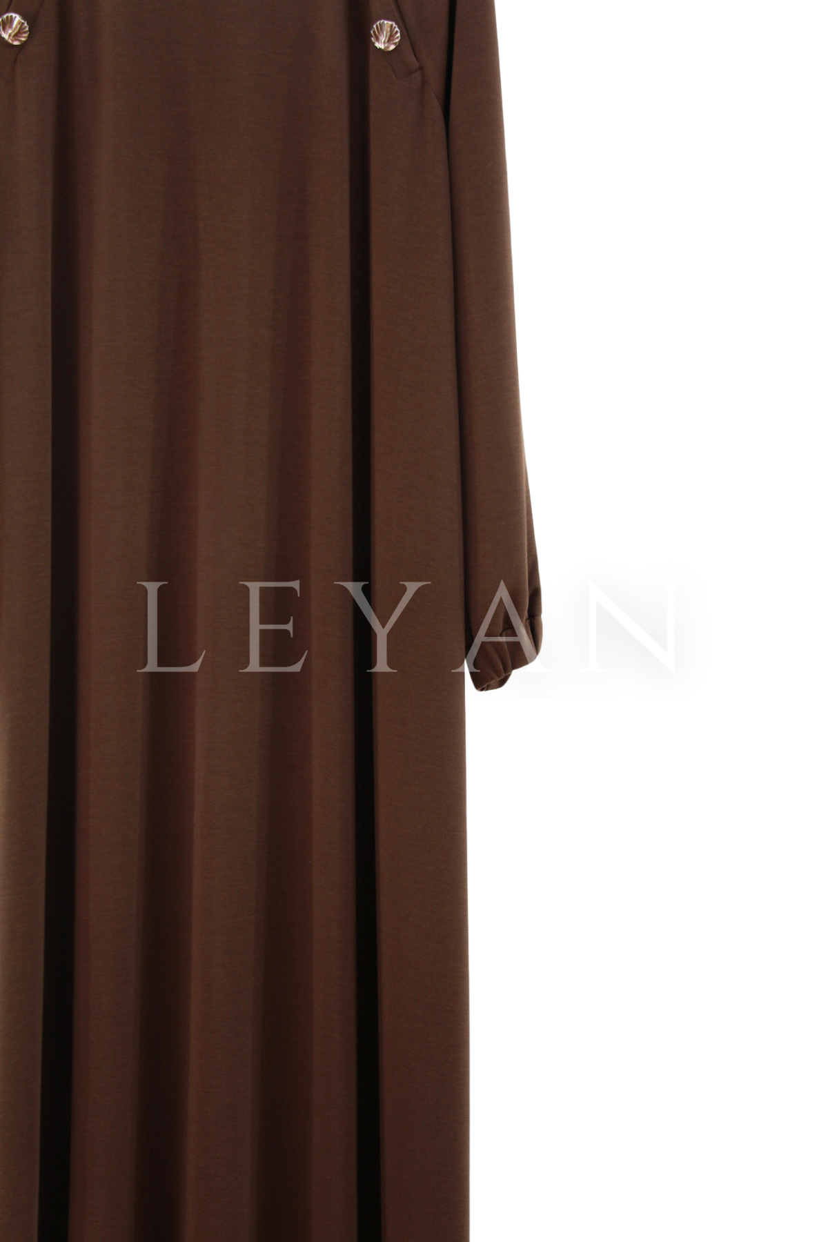 Dule Oysho Elbise- LYN04472 Kahve