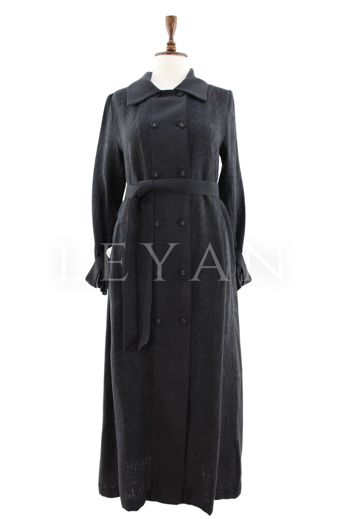 Orhan Store Düğmeli Kap- LYN04477 Siyah