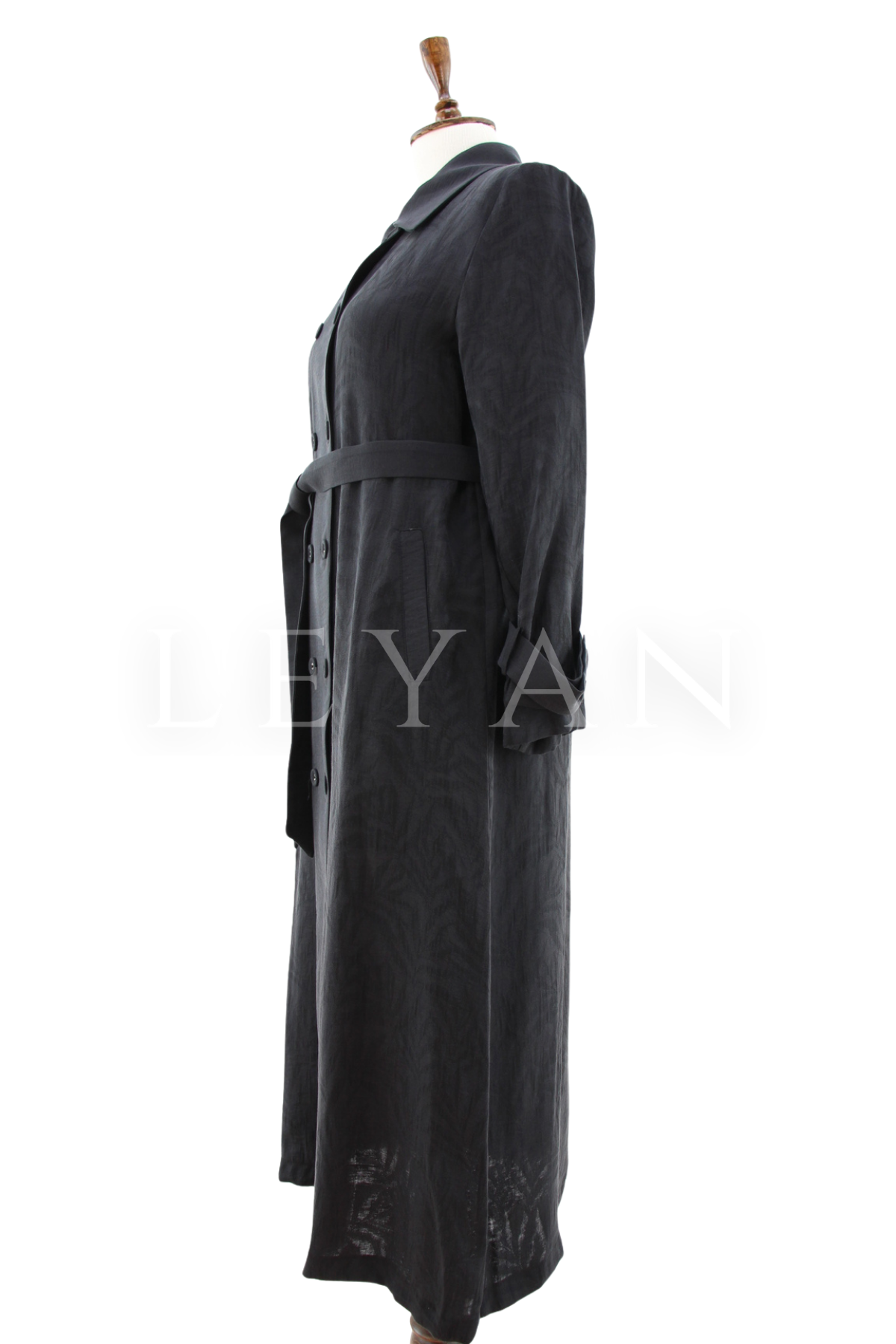 Orhan Store Düğmeli Kap- LYN04477 Siyah