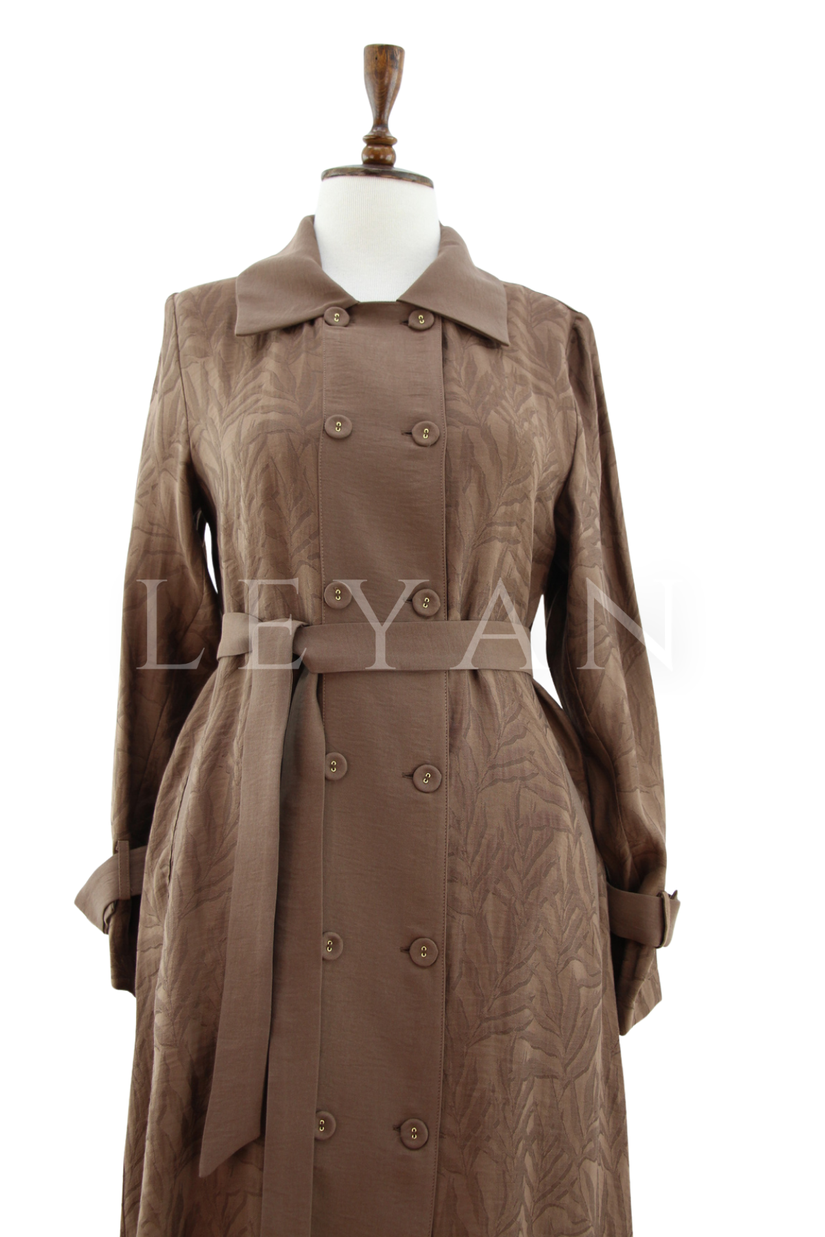 Orhan Store Düğmeli Kap- LYN04477 Kahve