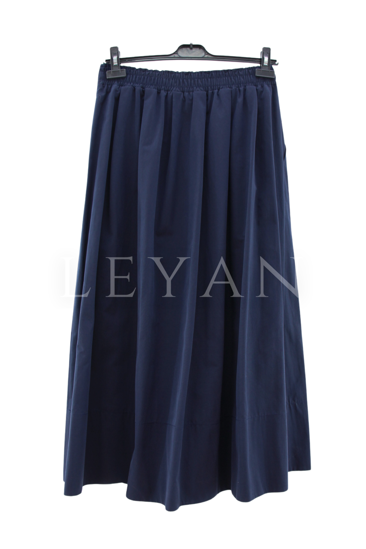 Sentez Ely Beli Lastikli Etek- LYN04479 Lacivert