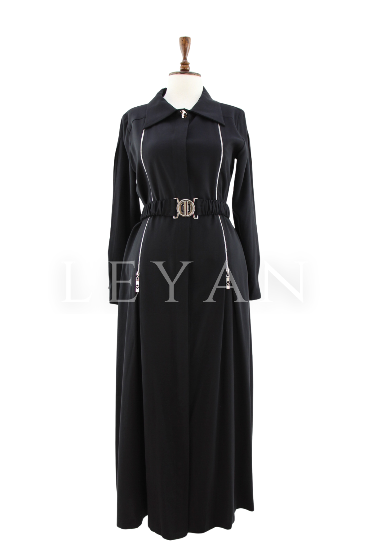 Orhan Store Fermuar Detaylı Kap- LYN04483 Siyah