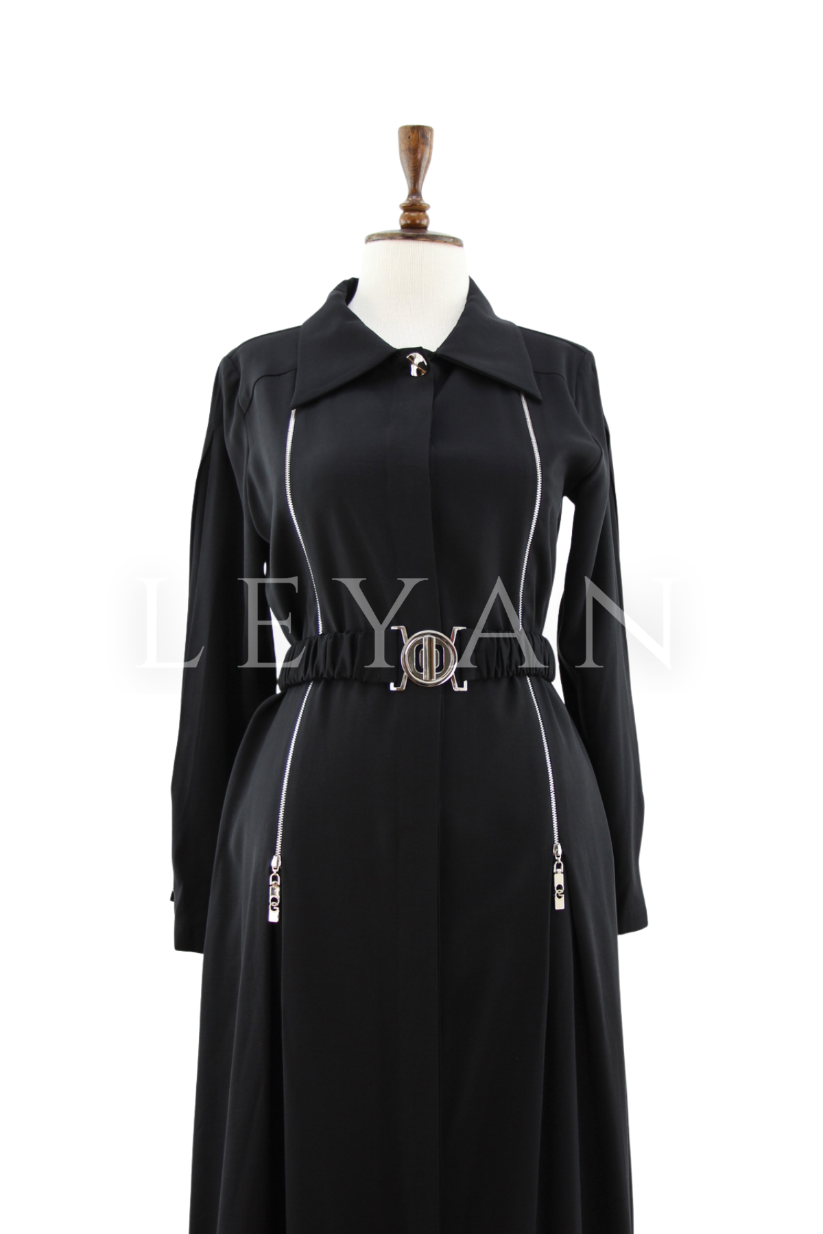 Orhan Store Fermuar Detaylı Kap- LYN04483 Siyah