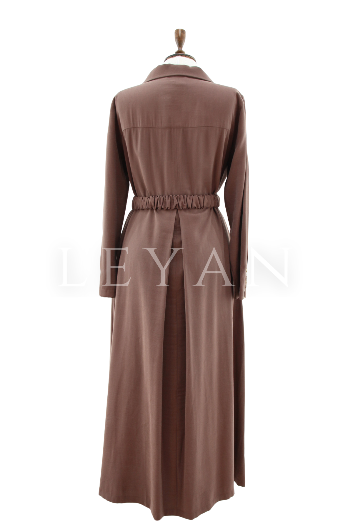 Orhan Store Fermuar Detaylı Kap- LYN04483 Kahve