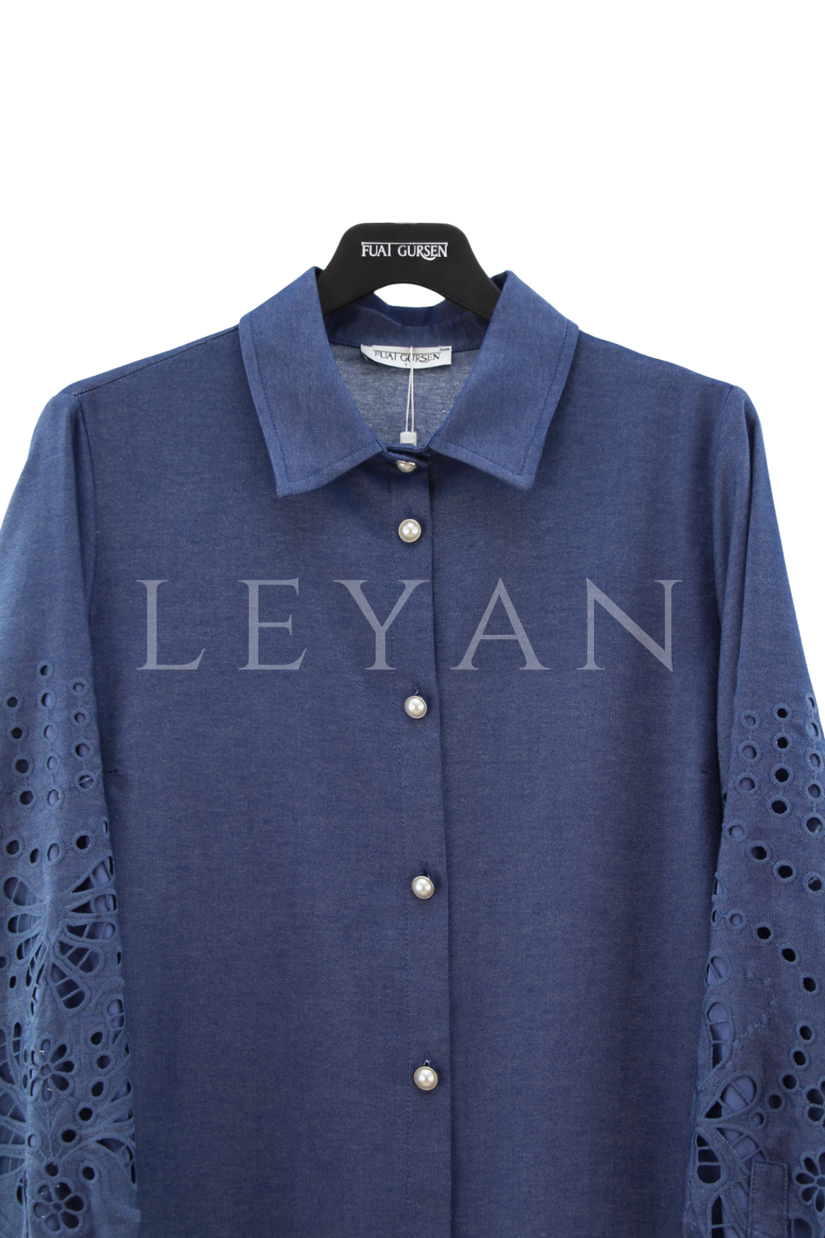 Fuat Gürşen Kot Görünümlü Kap- LYN04485 Mavi