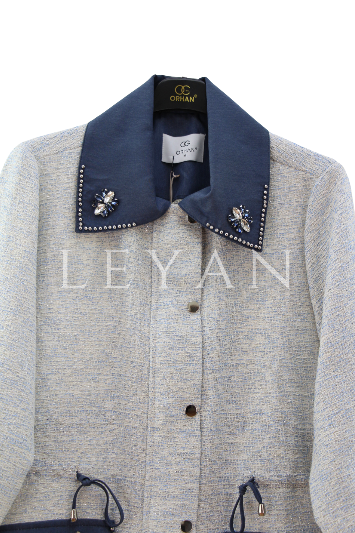 Orhan Store Ceket- LYN04487 Mavi