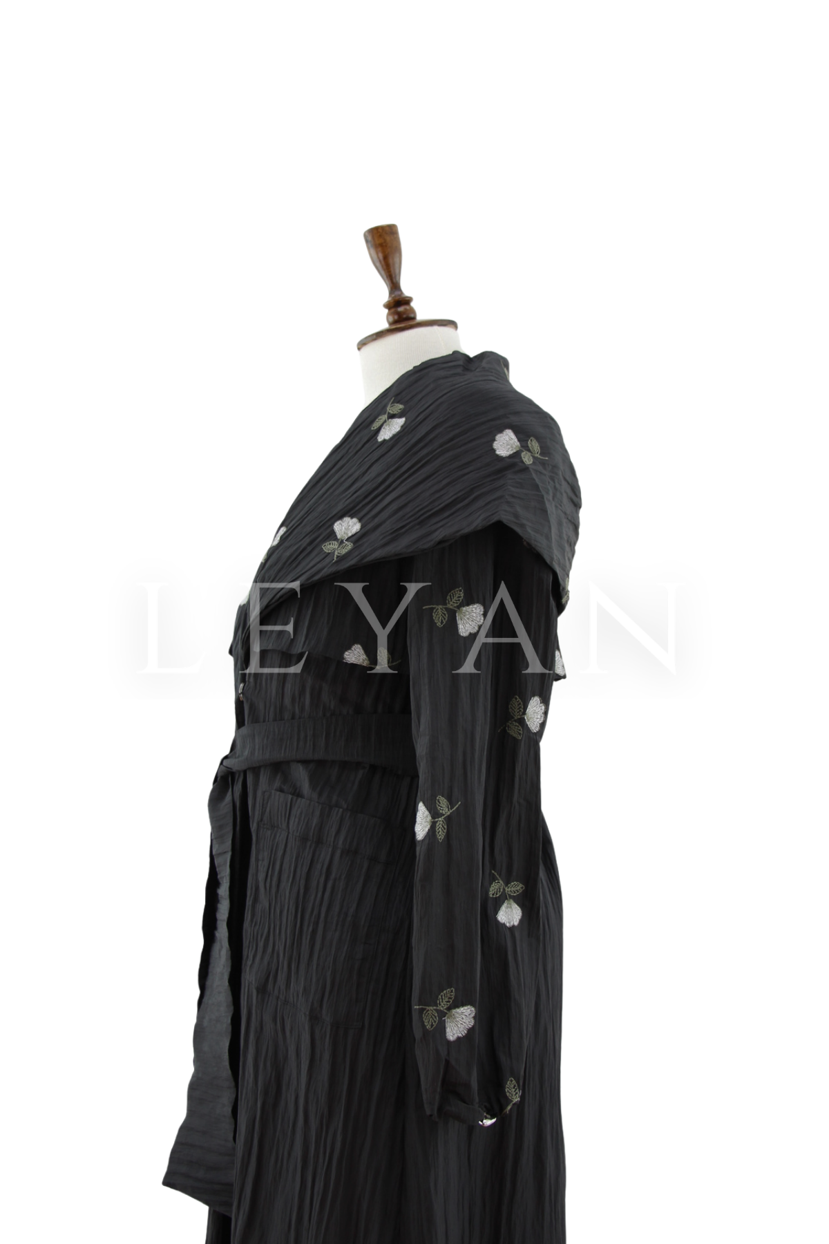 Orhan Store İşlemeli Kap- LYN04489 Siyah