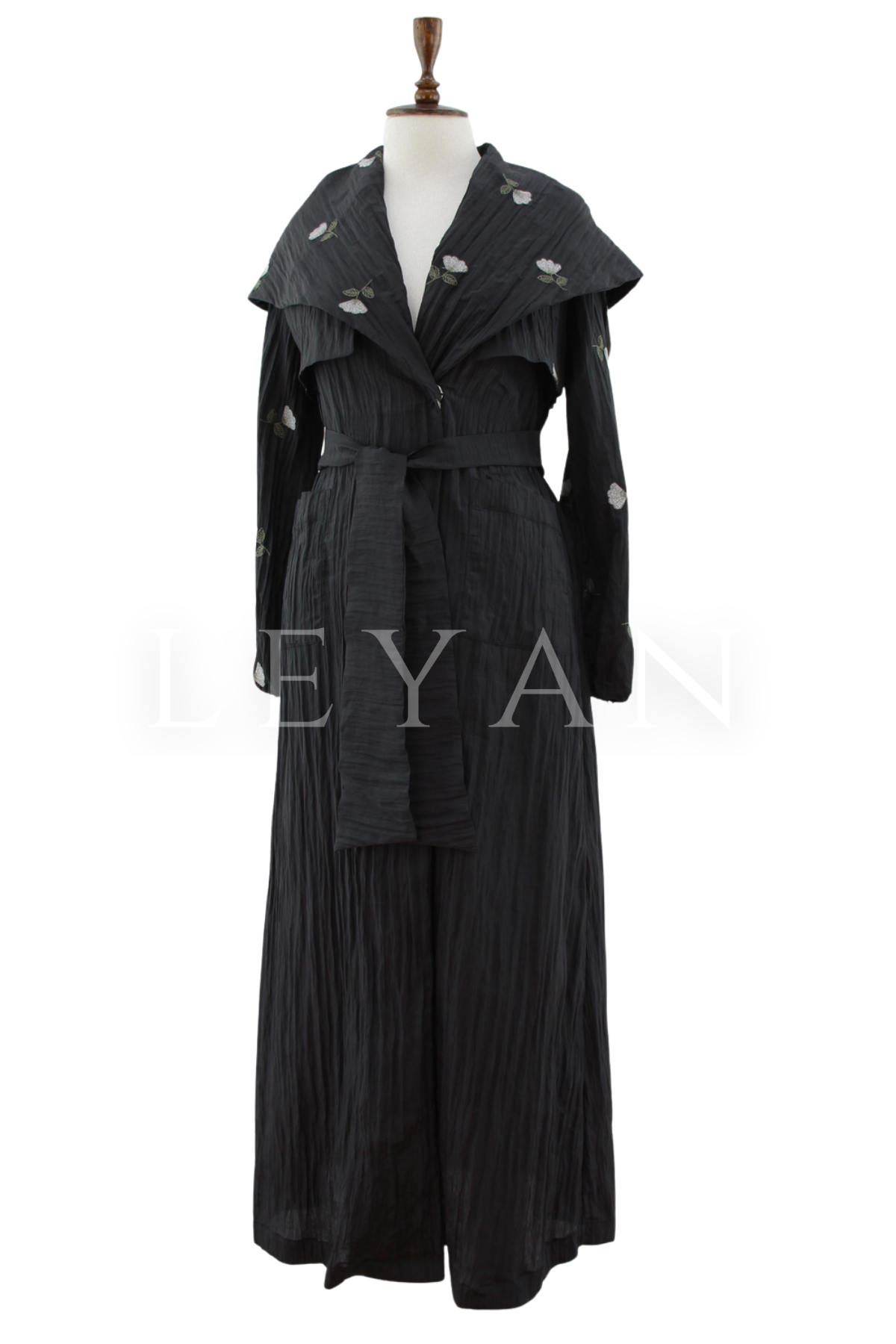 Orhan Store İşlemeli Kap- LYN04489 Siyah