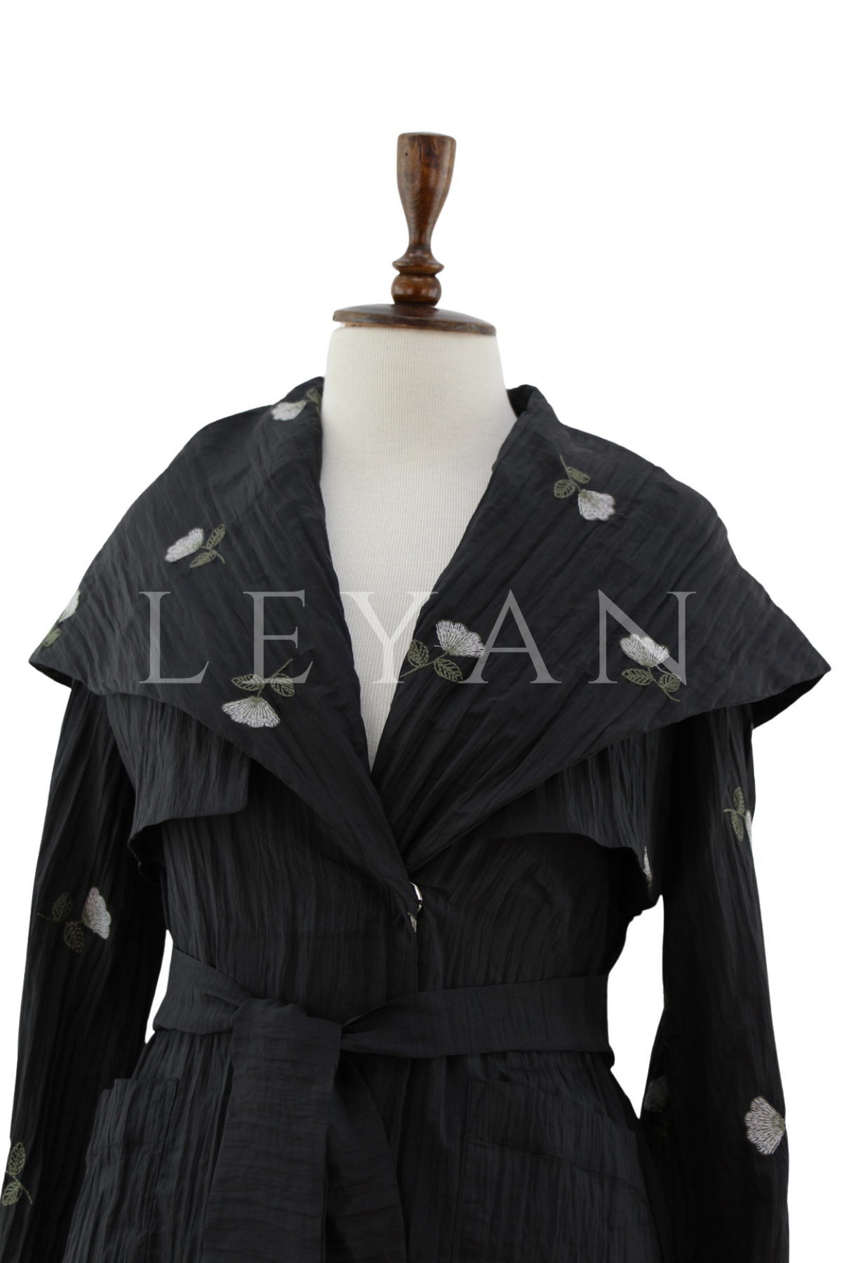 Orhan Store İşlemeli Kap- LYN04489 Siyah