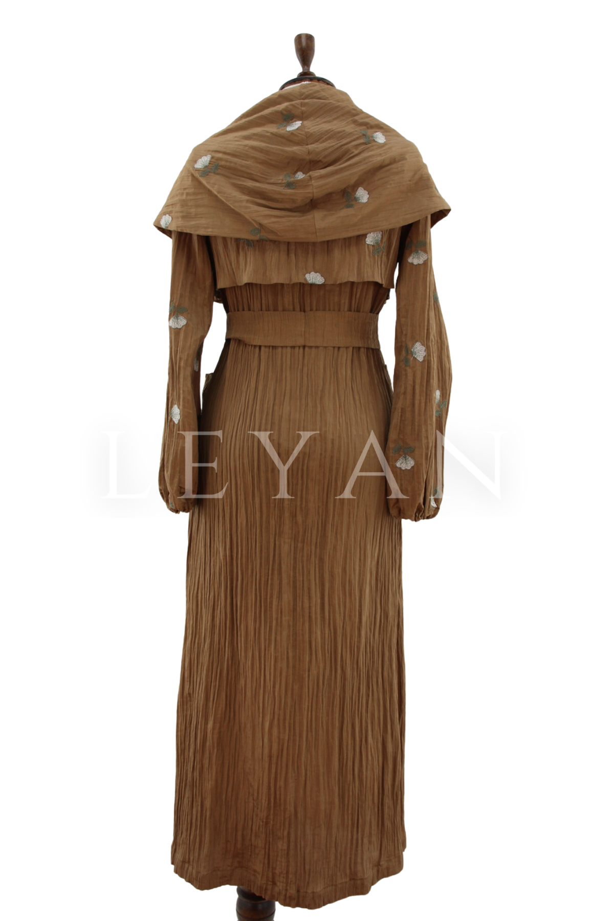 Orhan Store İşlemeli Kap- LYN04489 Kahve