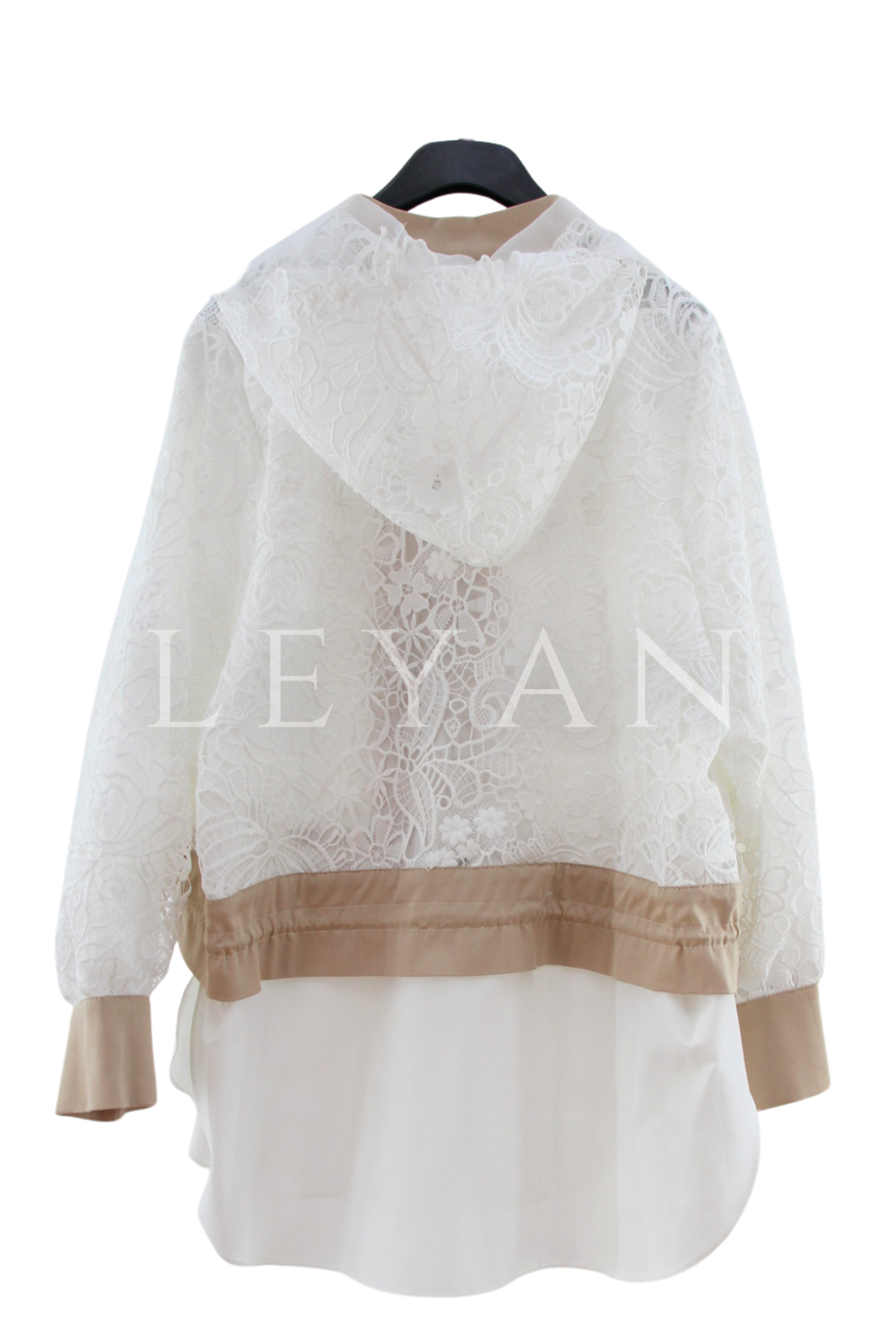 My312 Dantelli Ceket- LYN04494 Bej