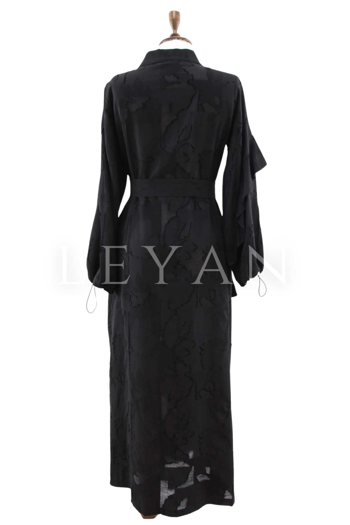 Orhan Store Düğmeli Kap- LYN04497 Siyah