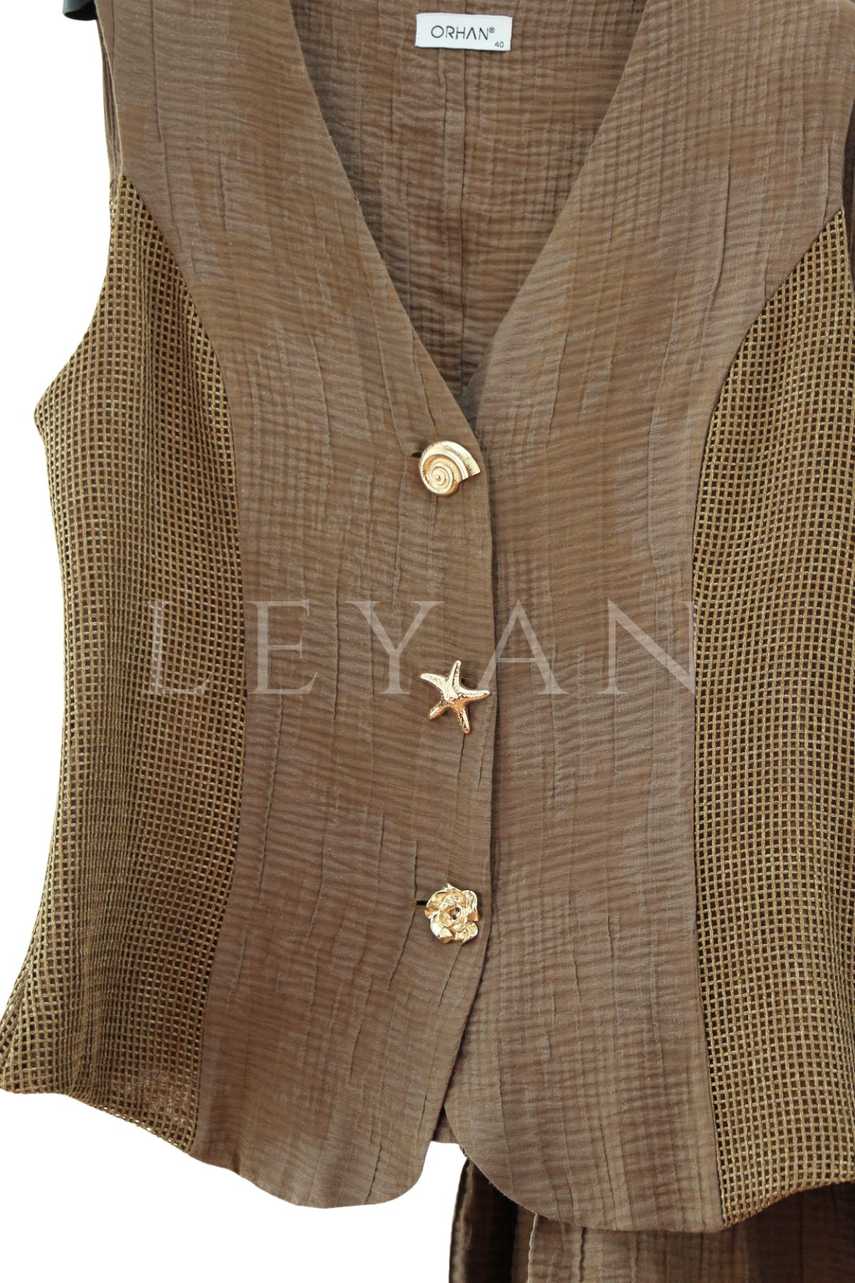 Orhan Store File Detaylı Takım- LYN04500 Kahve