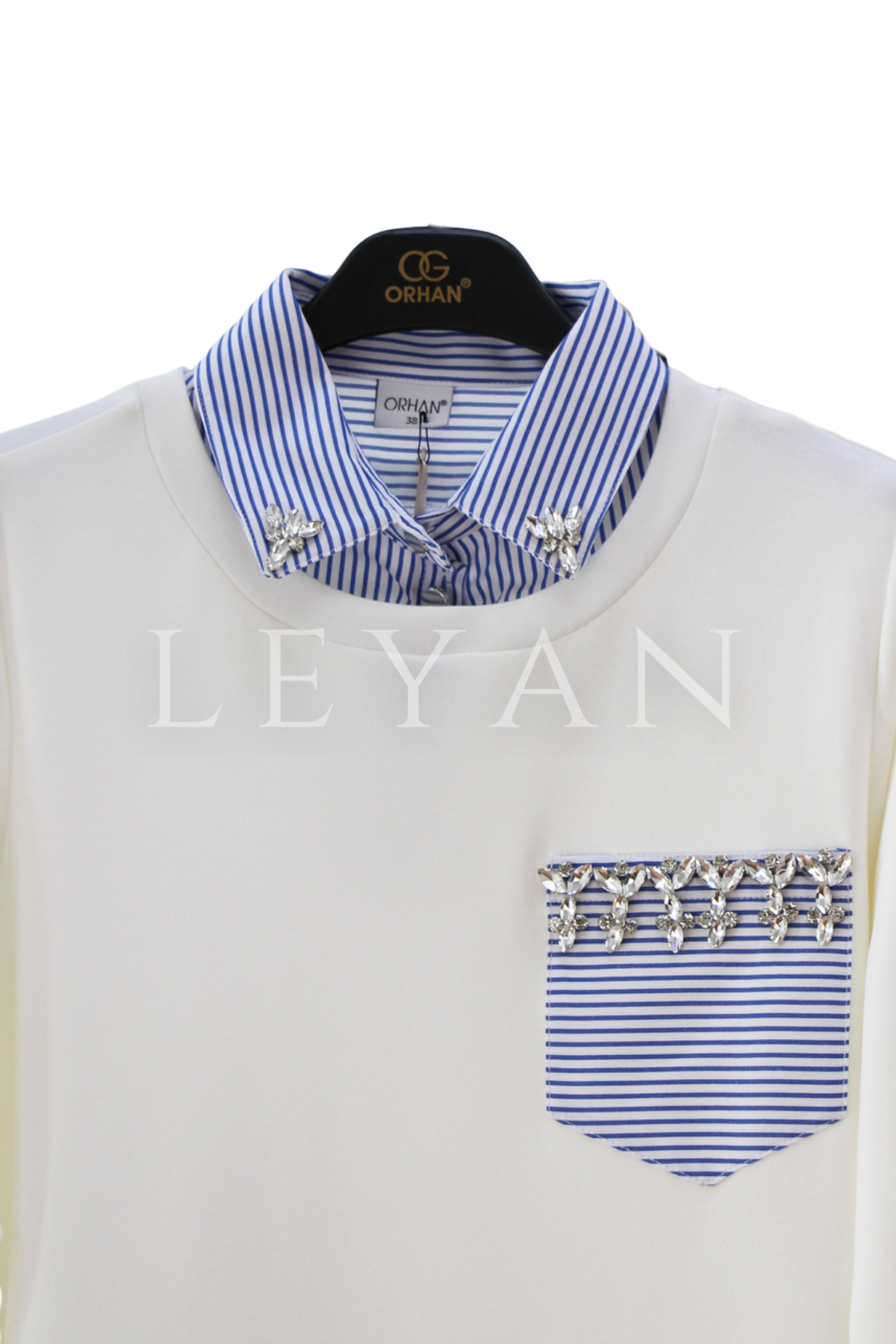 Orhan Store Takım- LYN04499 Ekru