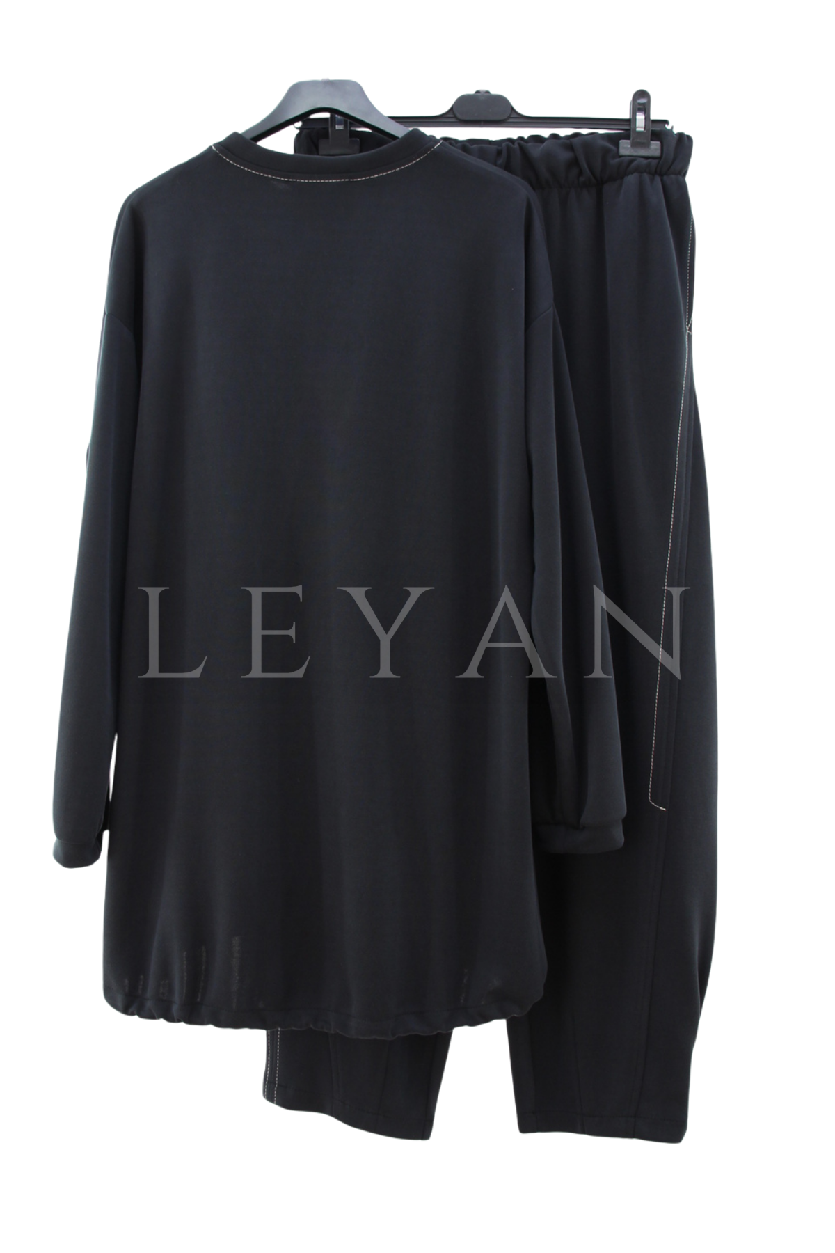 Fuat Gürşen Fermuar Detaylı Takım- LYN04512 Siyah