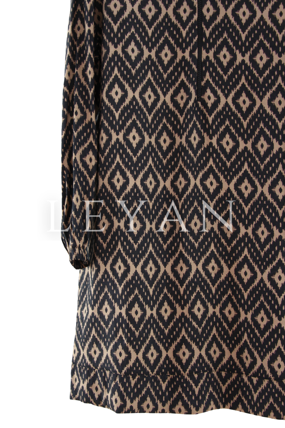 Armine Trend Ribanalı Tunik- LYN04513 Kahve