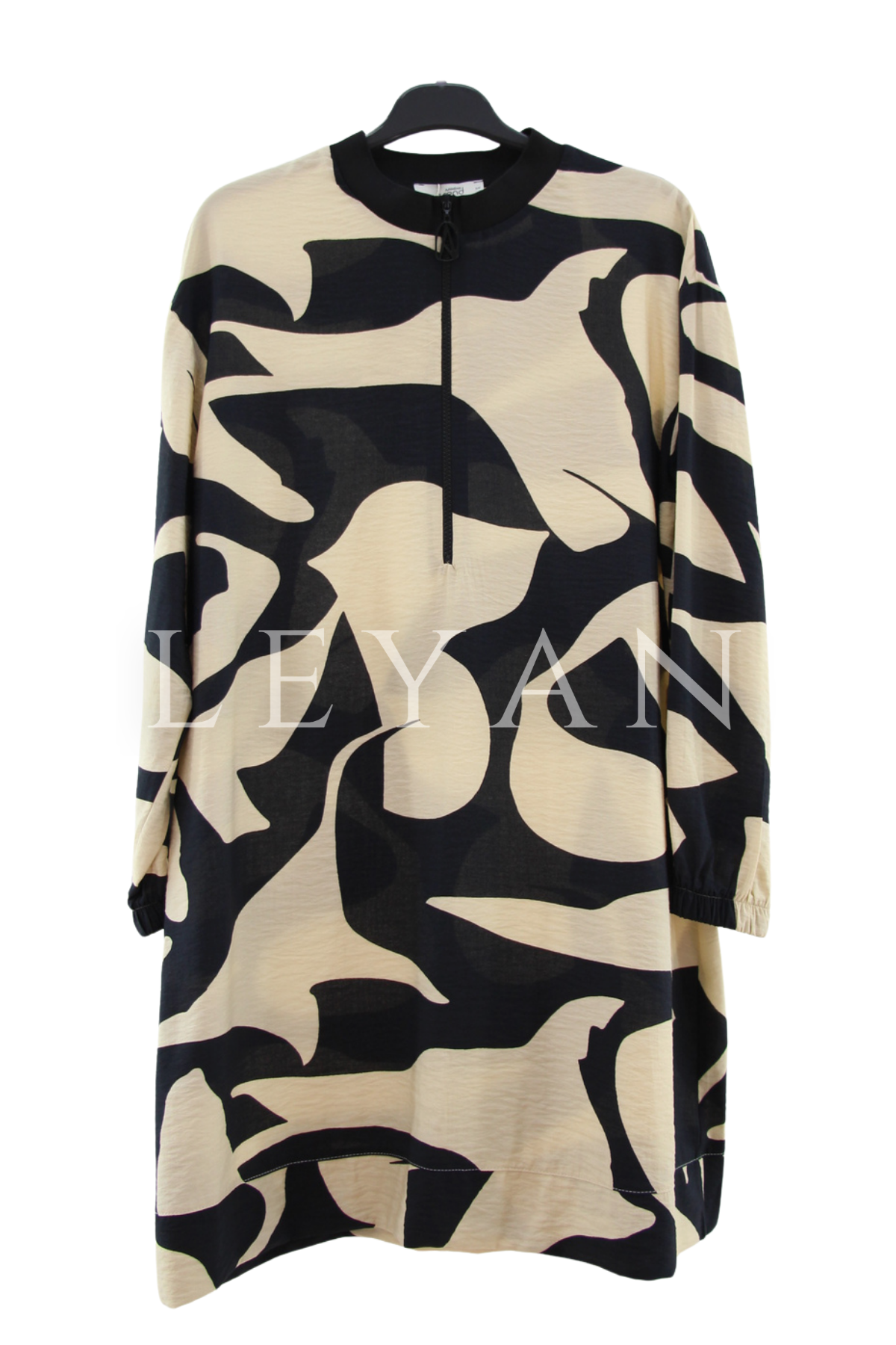 Armine Trend Ribanalı Tunik- LYN04513 Bej