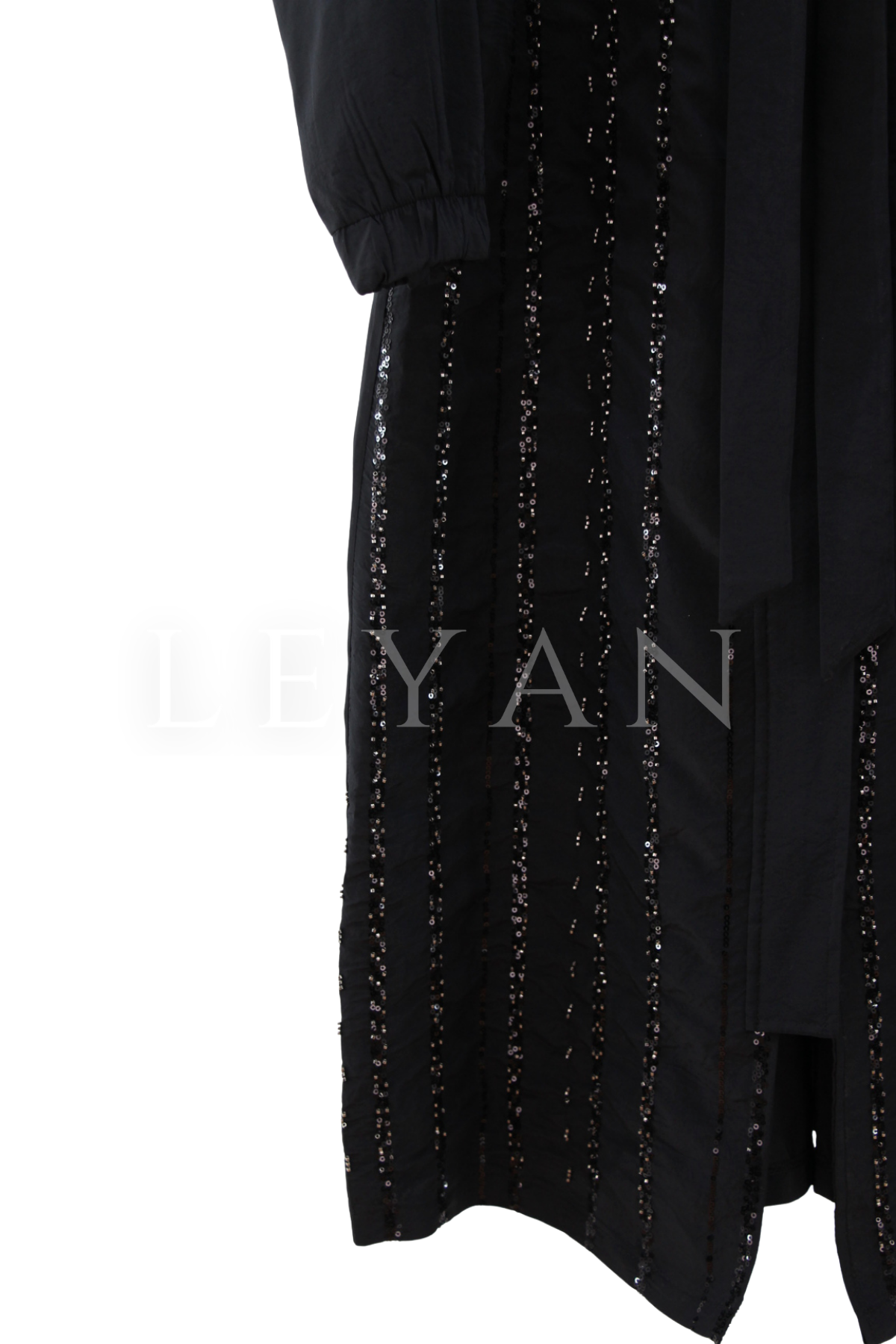 Fuat Gürşen İşlemeli Kap- LYN04515 Siyah