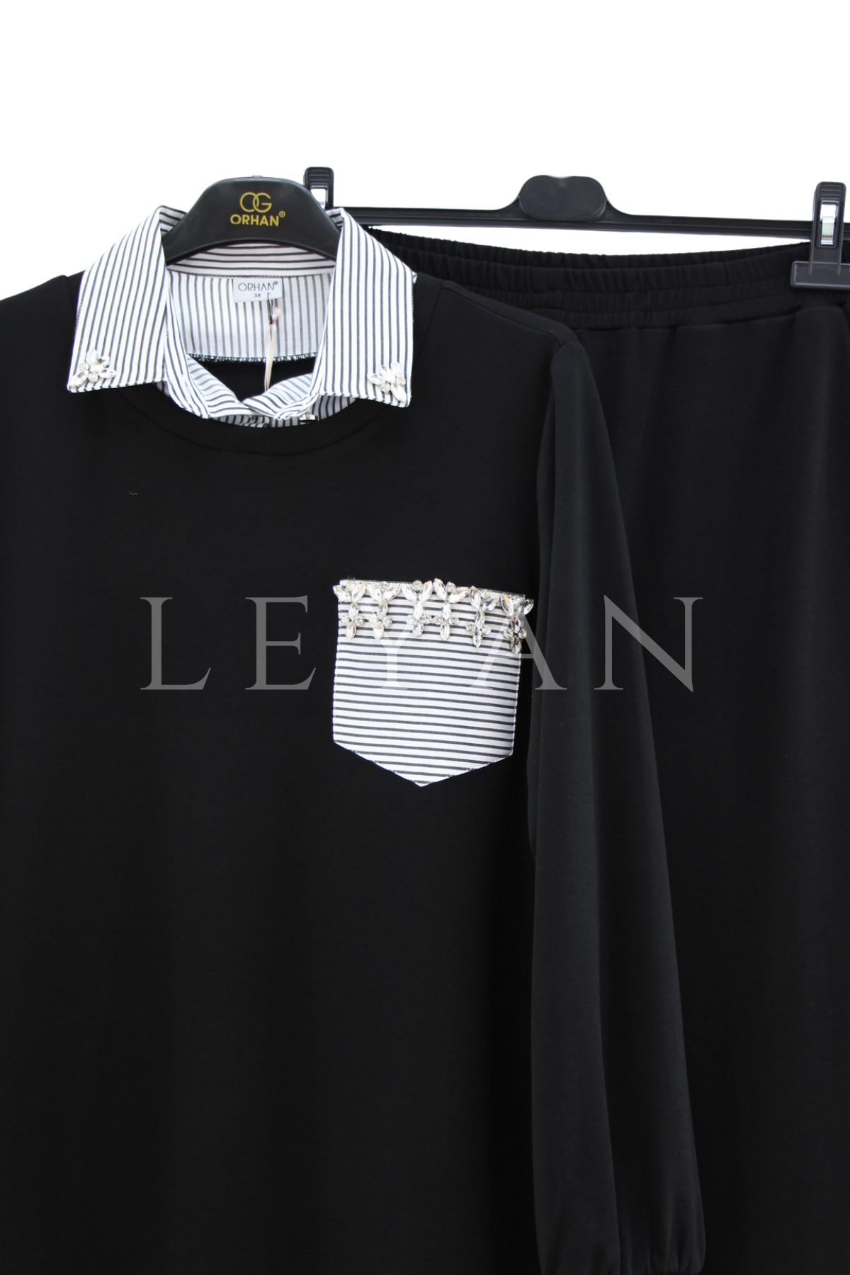 Orhan Store Takım- LYN04499 Siyah