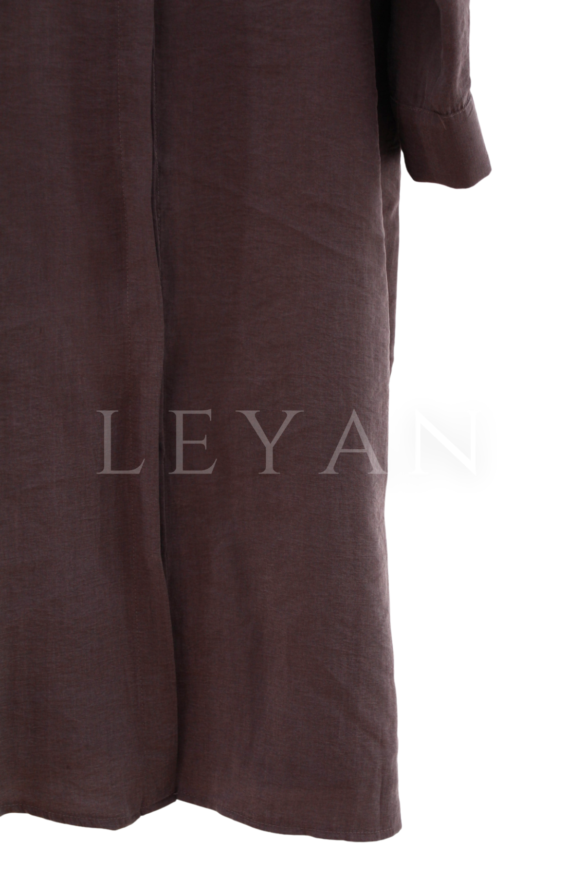 Armine Trend İşlemeli Tunik- LYN04518 Kahve