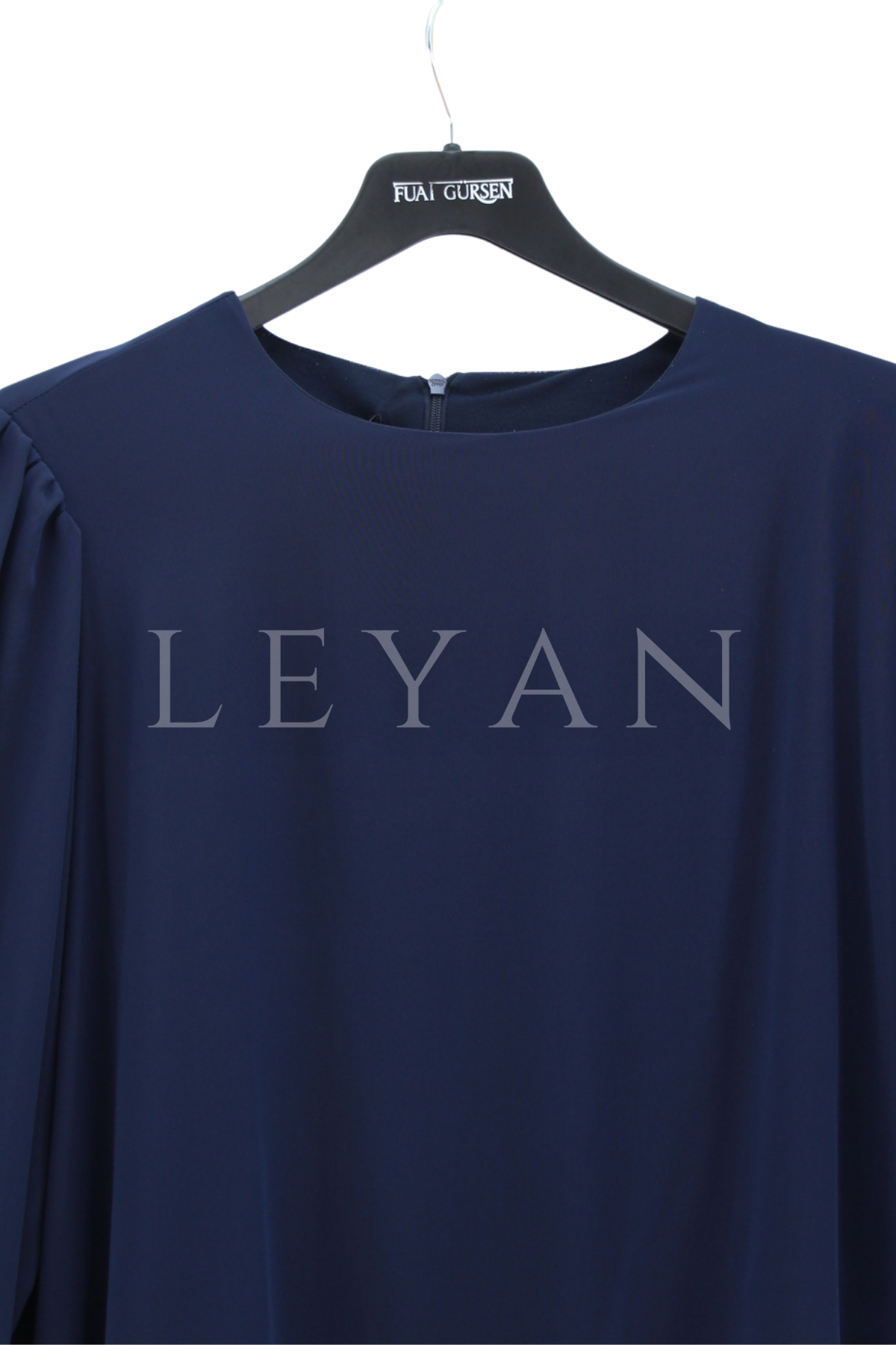 Fuat Gürşen Şifon Bluz- LYN04519 Lacivert