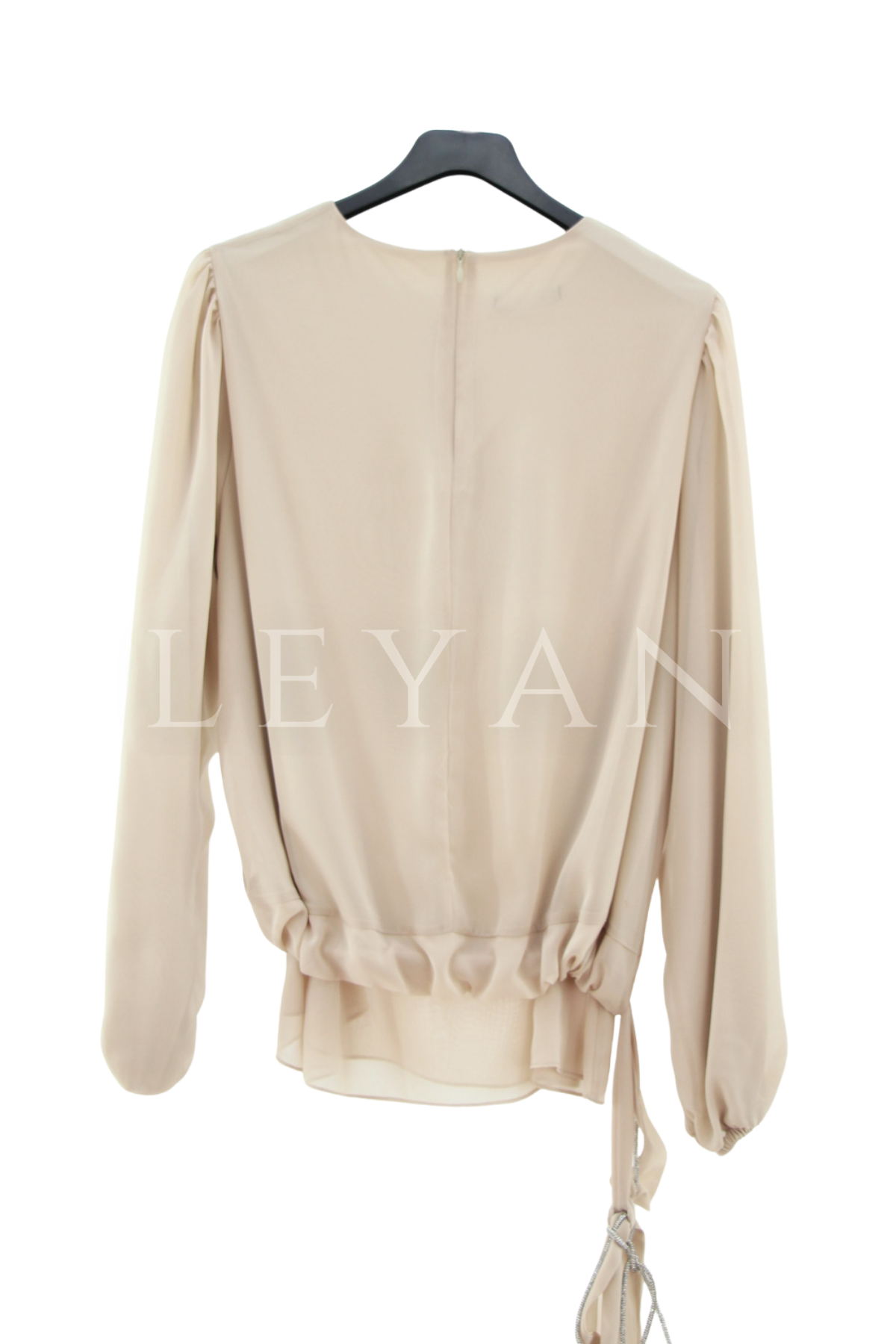 Fuat Gürşen Şifon Bluz- LYN04519 Bej
