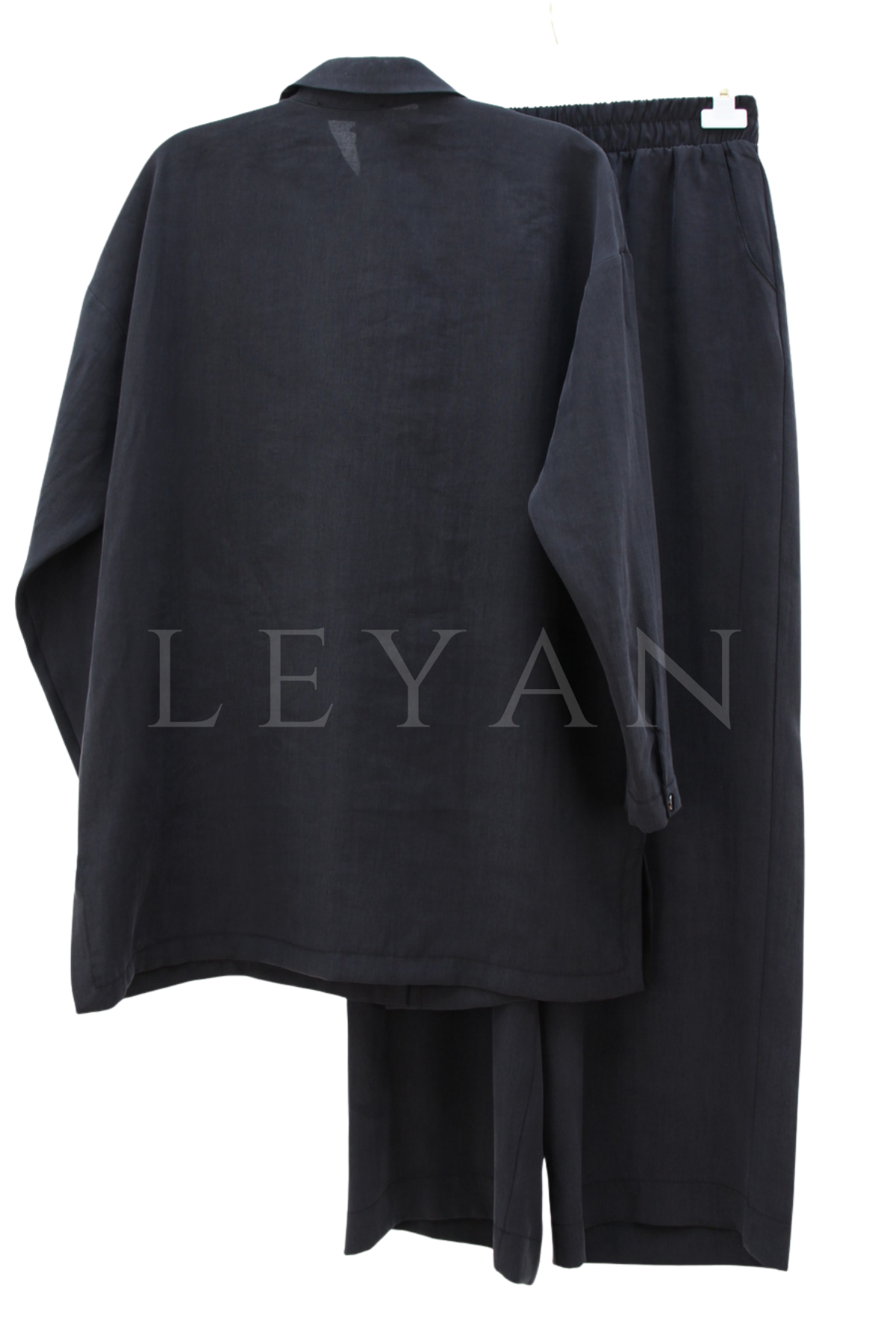 Nuss Cebi Taş Detaylı Takım- LYN04523 Siyah