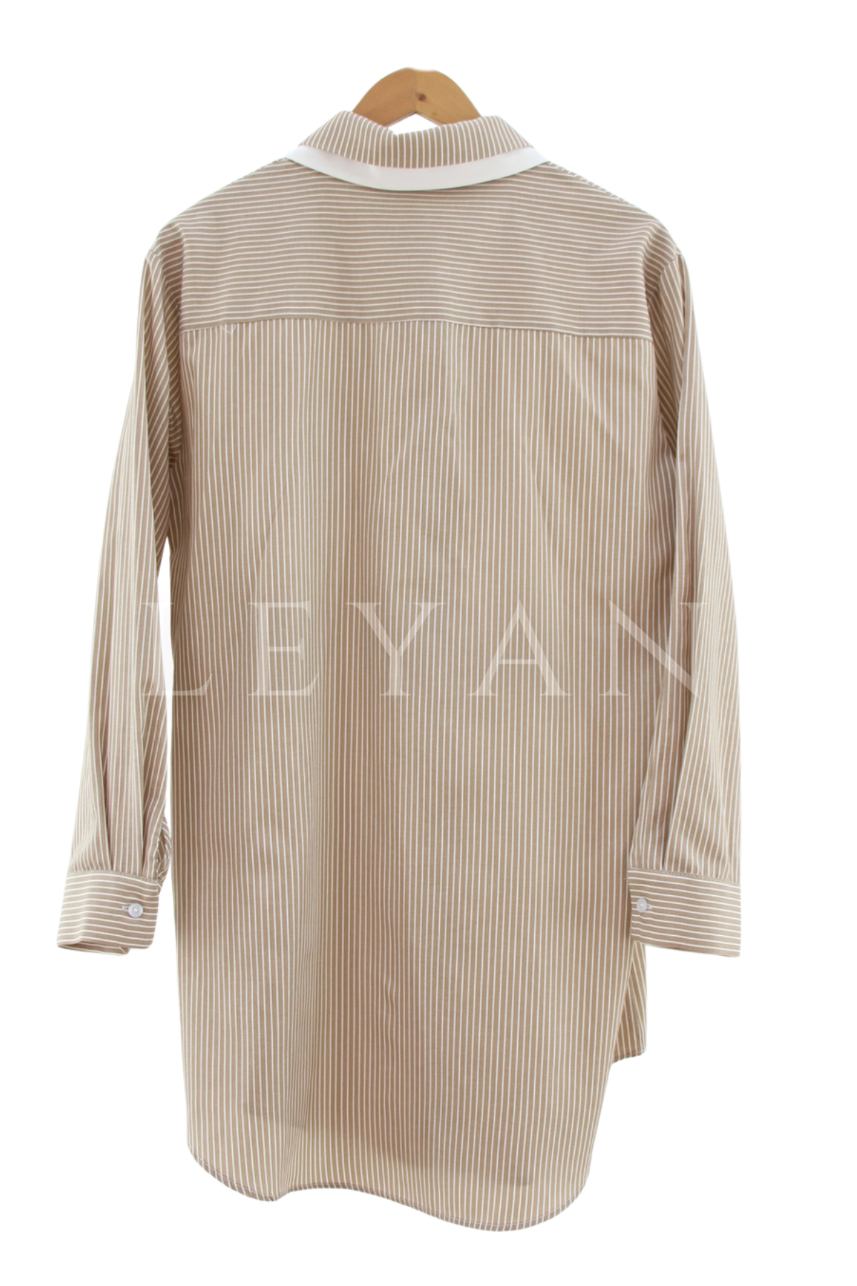 Levidor Cebi İşlemeli Gömlek- LYN04526 Bej