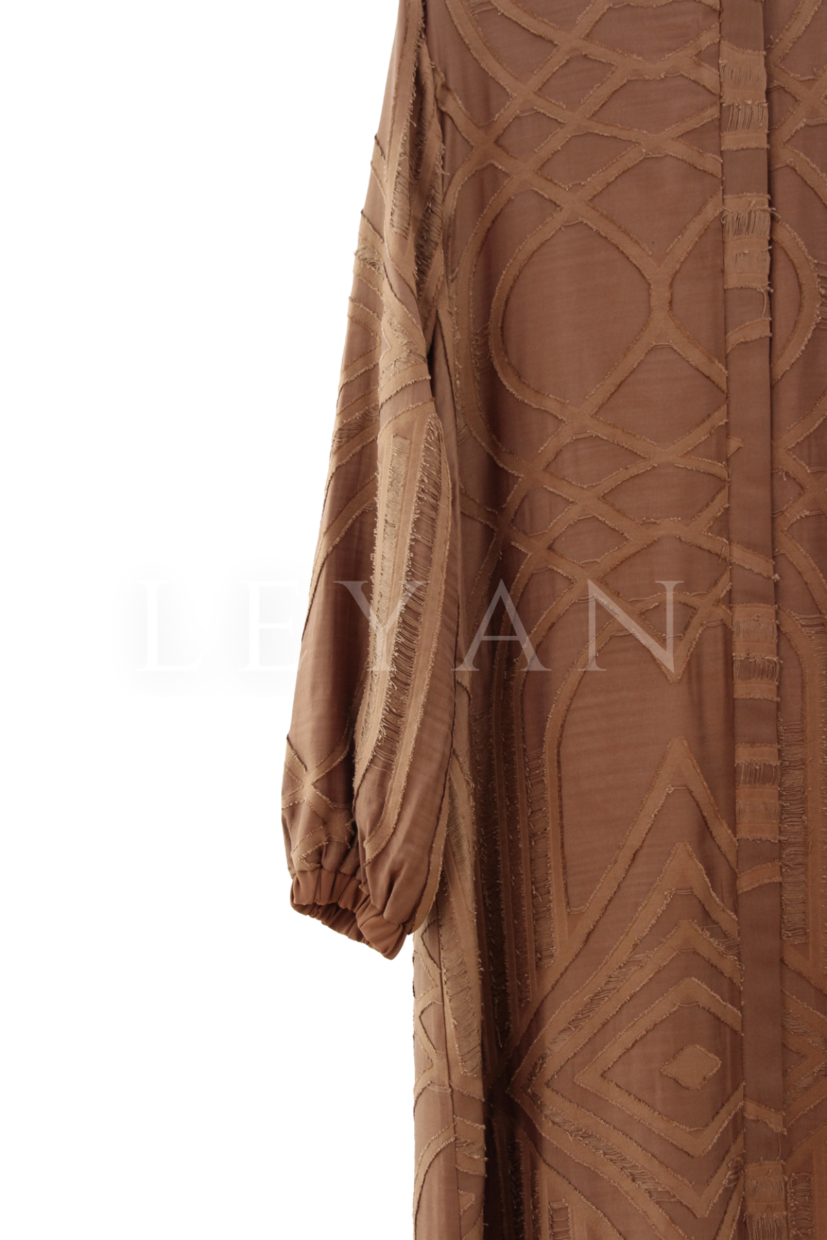 Orhan Store Yakma Ferace- LYN02526 Kahve