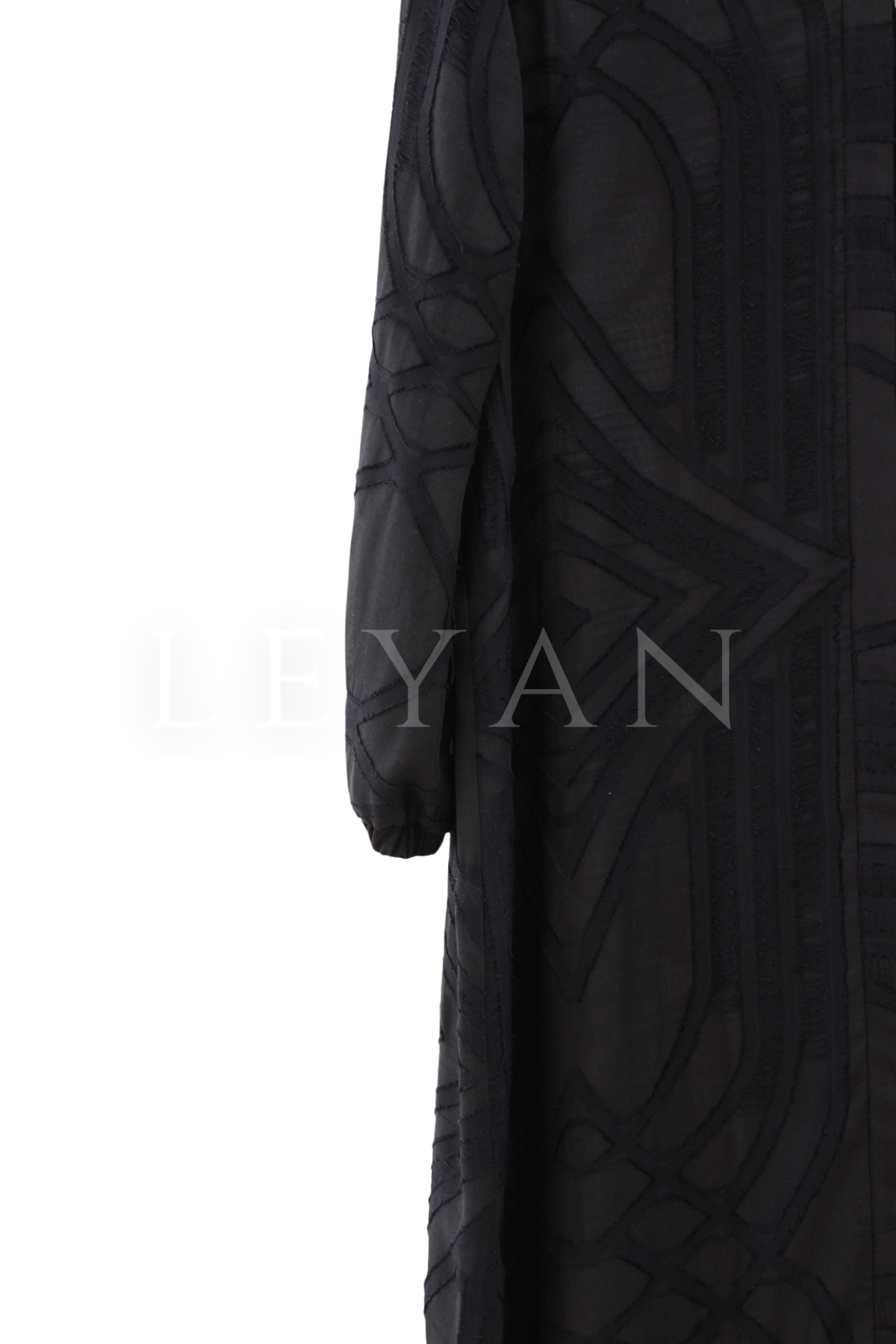 Orhan Store Yakma Ferace- LYN02526 Siyah