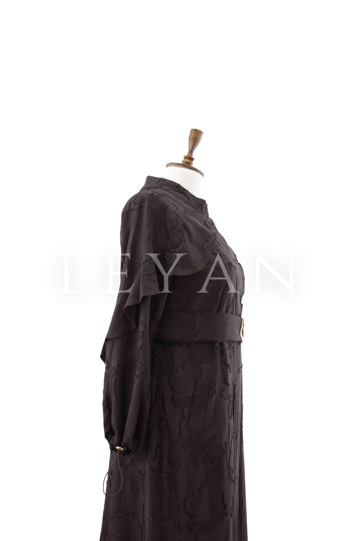 Orhan Store Düğmeli Kap- LYN04497 Kahve