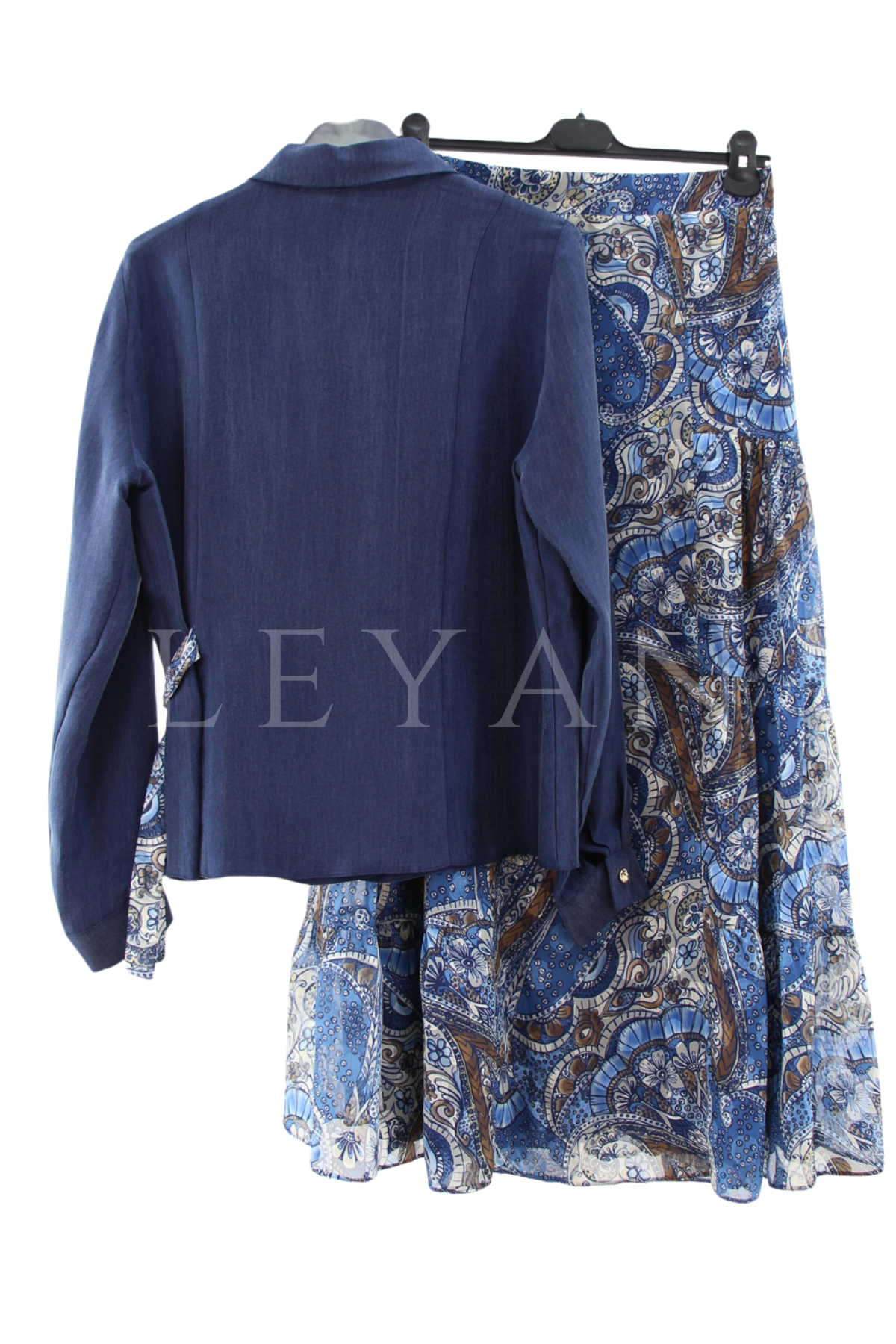 Orhan Store Etekli Takım- LYN04548 Lacivert
