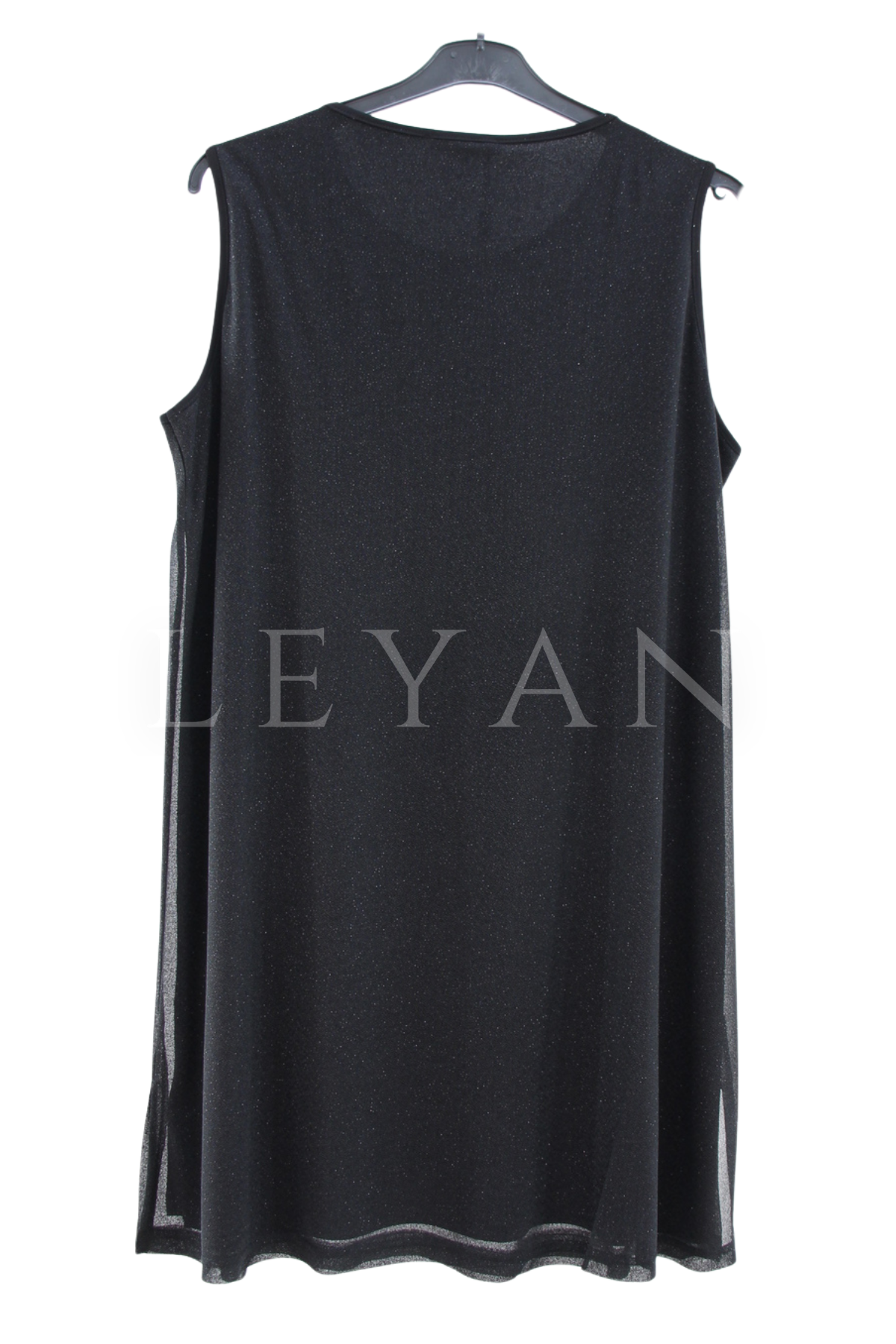 Femina Simli Tüllü İçlik- LYN04555 Siyah