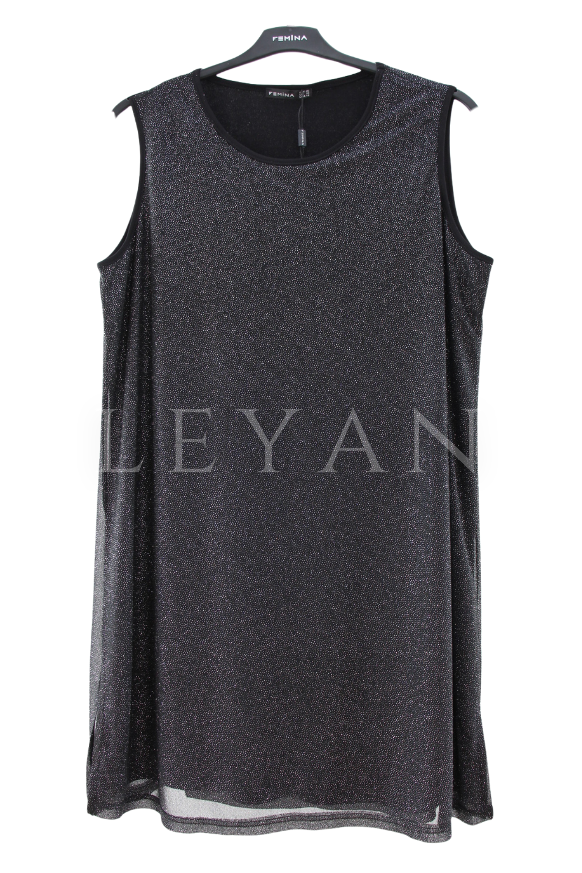 Femina Simli Tüllü İçlik- LYN04555 Gümüş