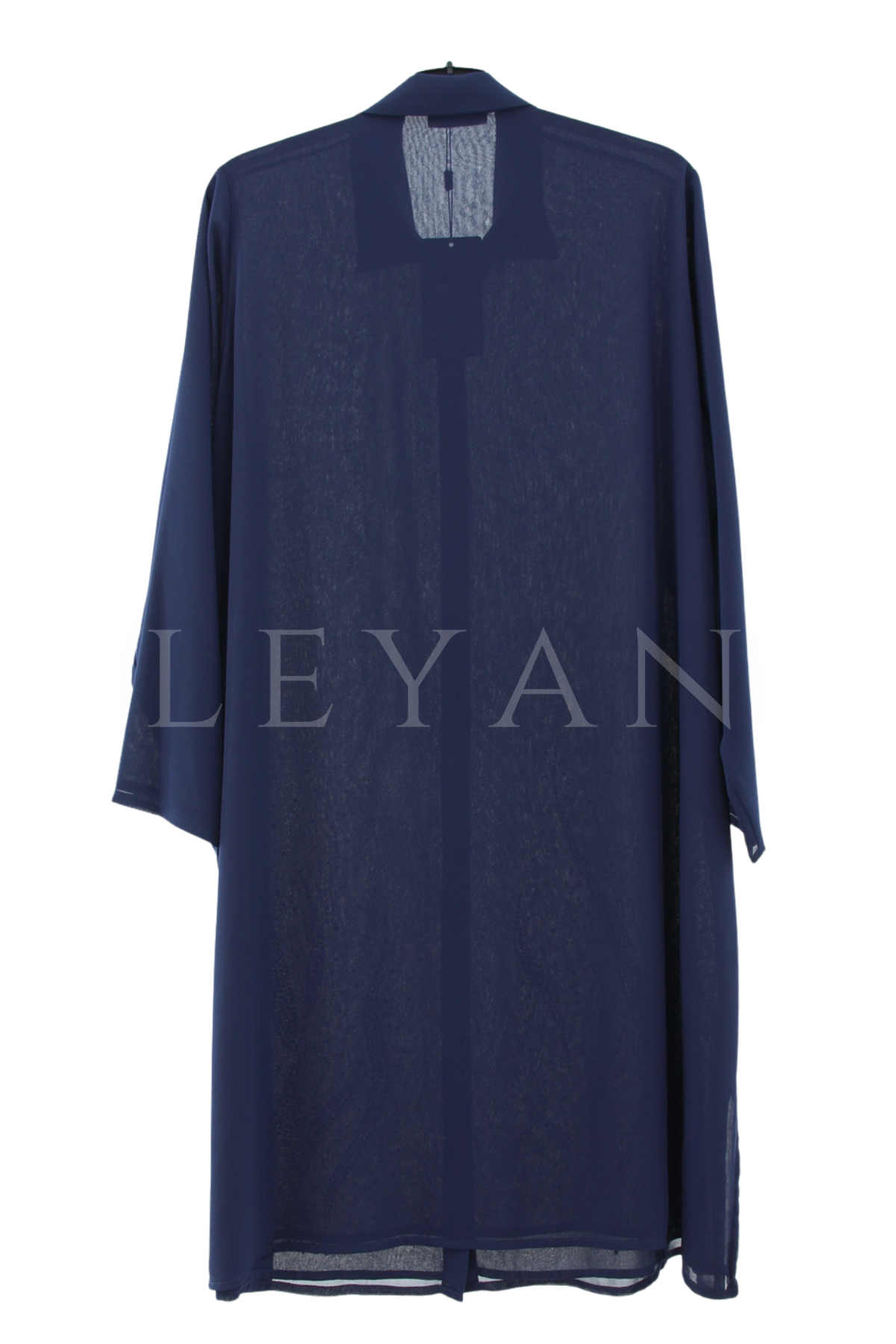 Femina Taşlı Şifon Gömlek- LYN04558 Lacivert