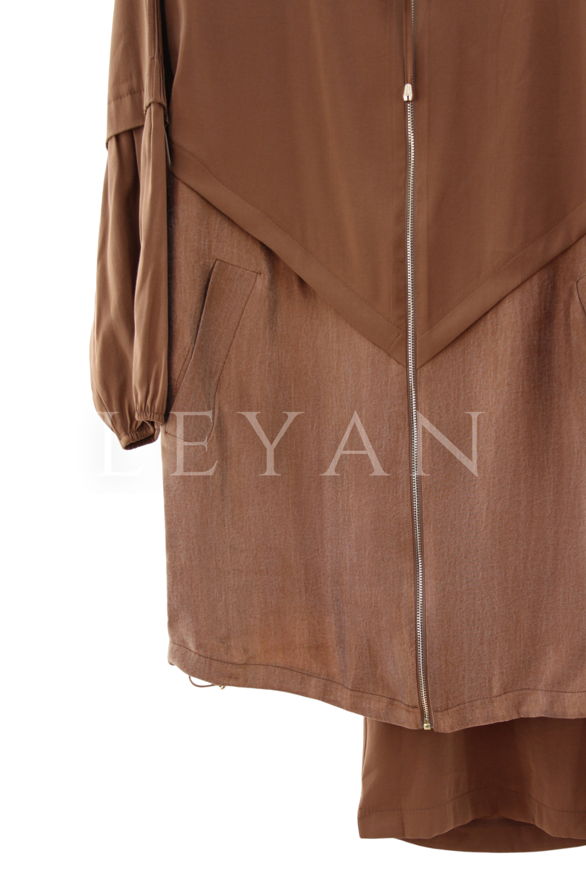 Orhan Store Taş Detaylı Pantolonlu Takım- LYN04574 Kahve