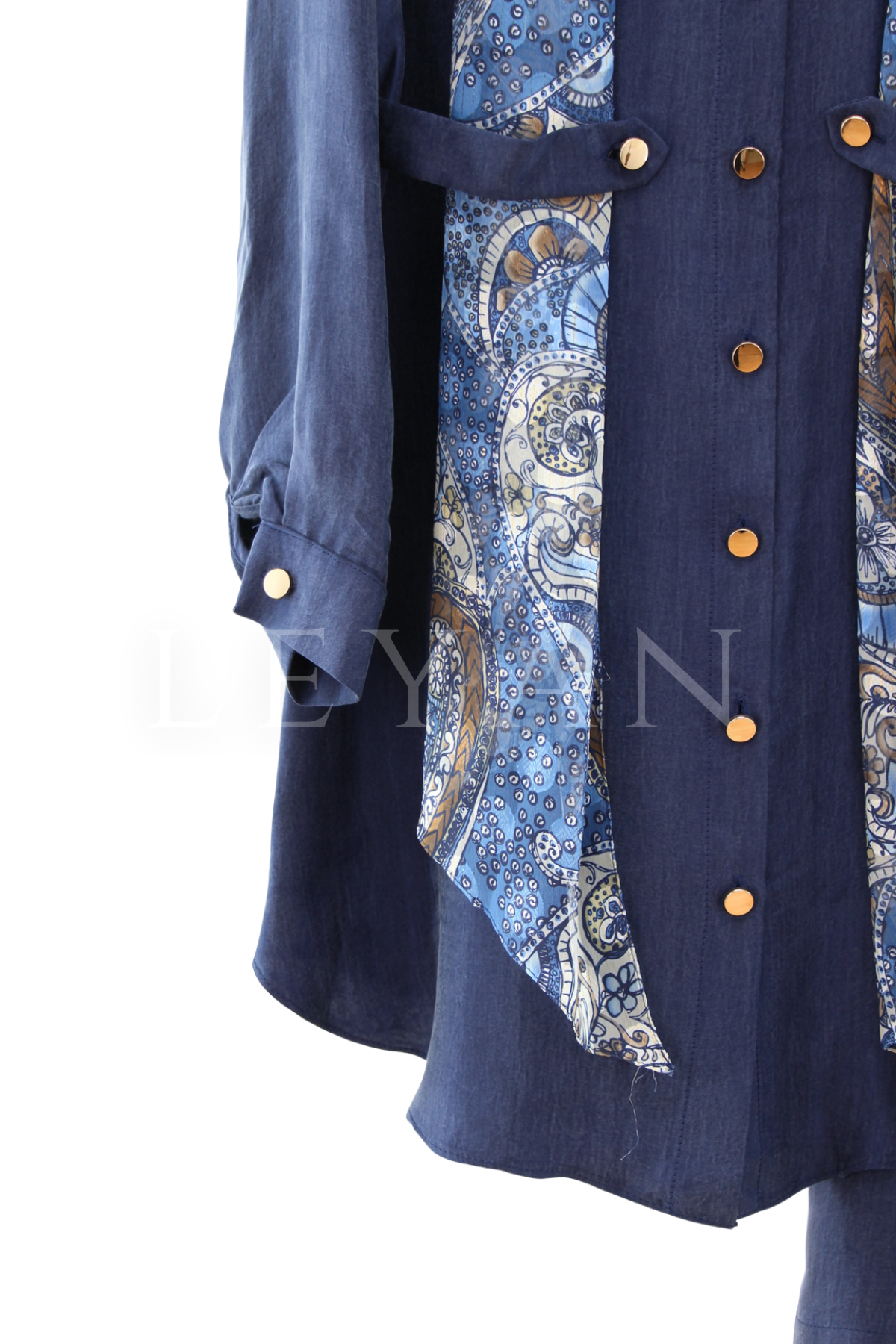 Orhan Store İkili Takım- LYN04576 Lacivert