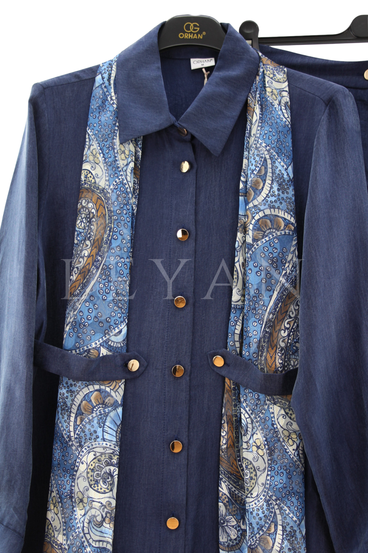 Orhan Store İkili Takım- LYN04576 Lacivert