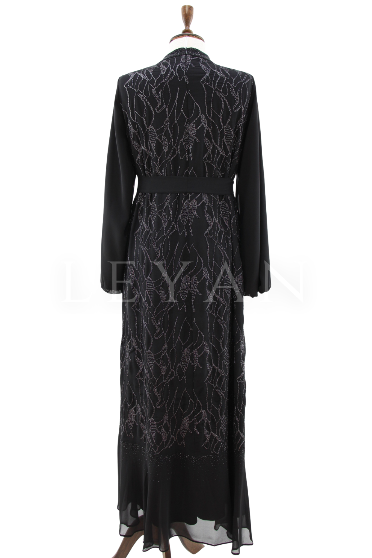 Orhan Store Elbise- LYN04581 Siyah