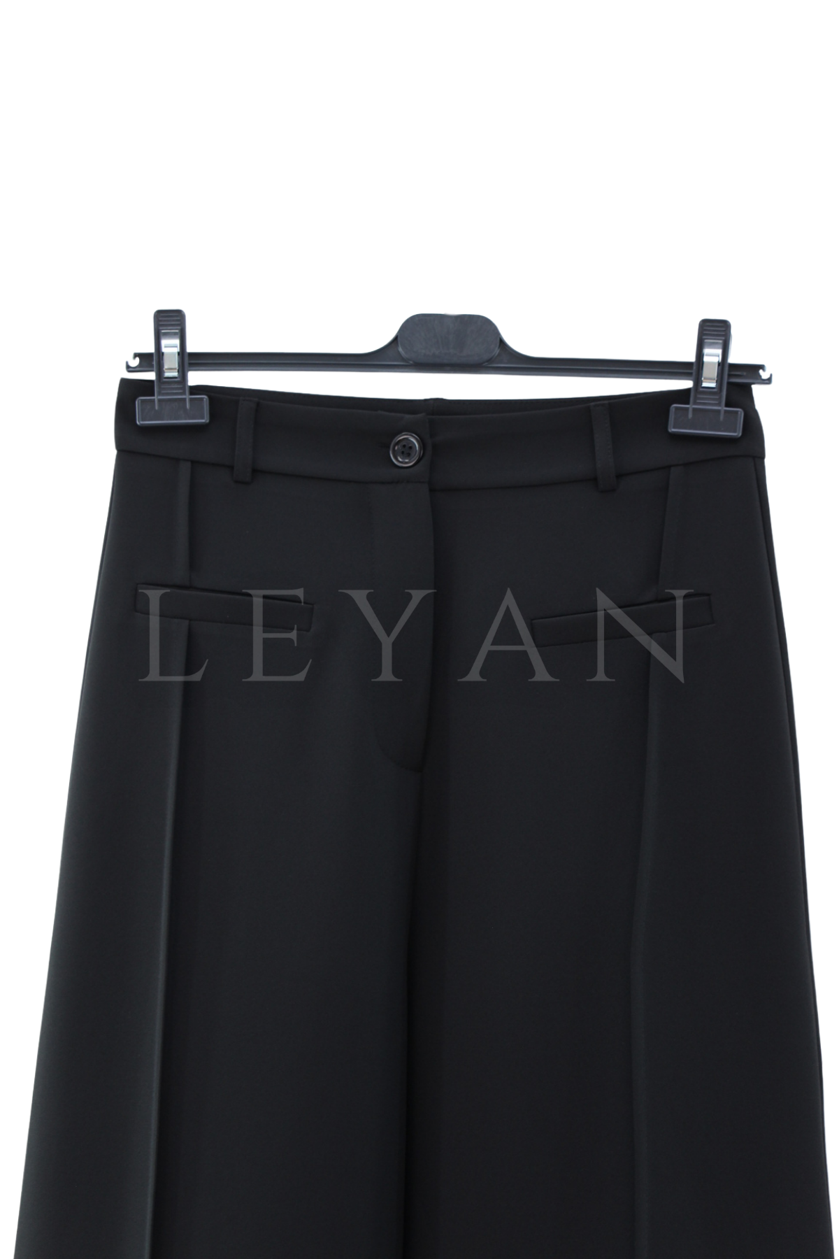 Sentez Florida Nervürlü Pantolon- LYN04586 Siyah