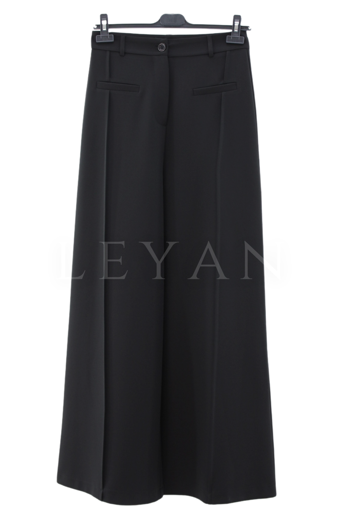 Sentez Florida Nervürlü Pantolon- LYN04586 Siyah