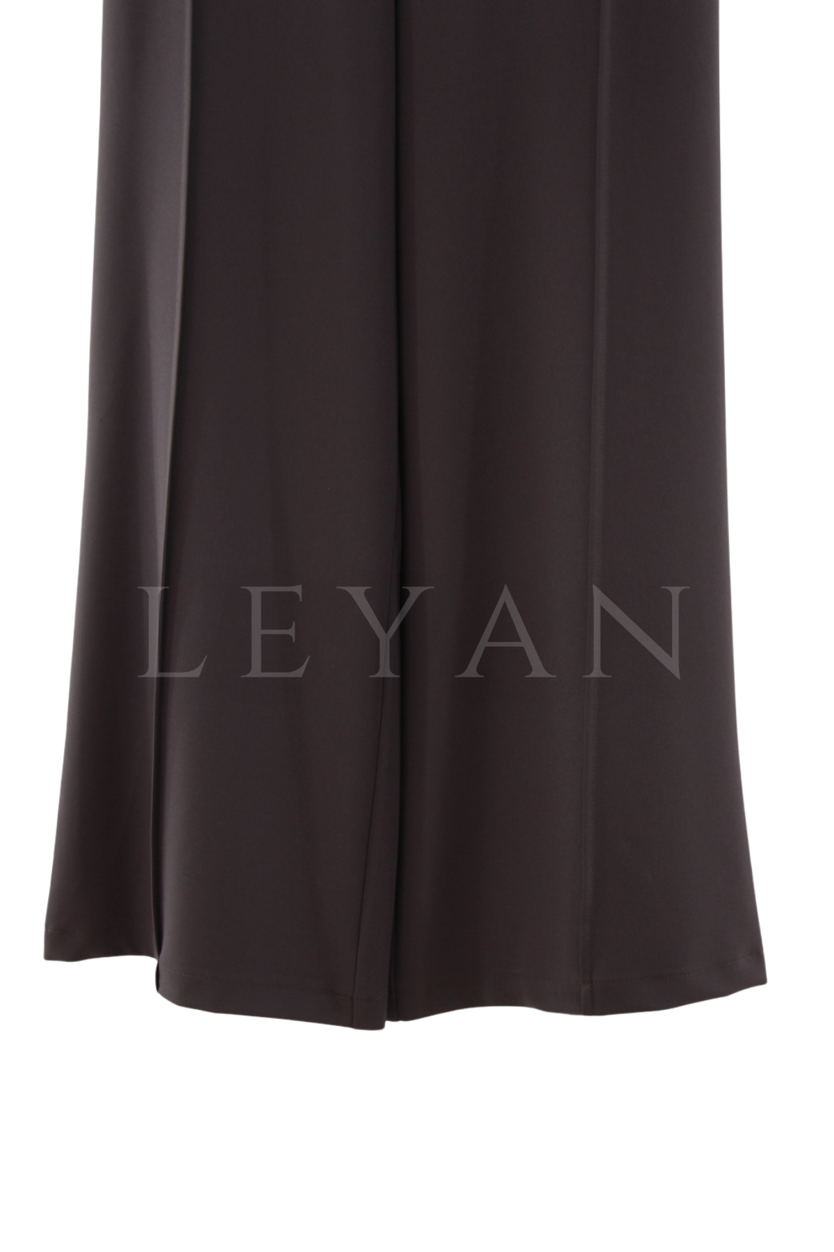 Sentez Florida Nervürlü Pantolon- LYN04586 Kahve