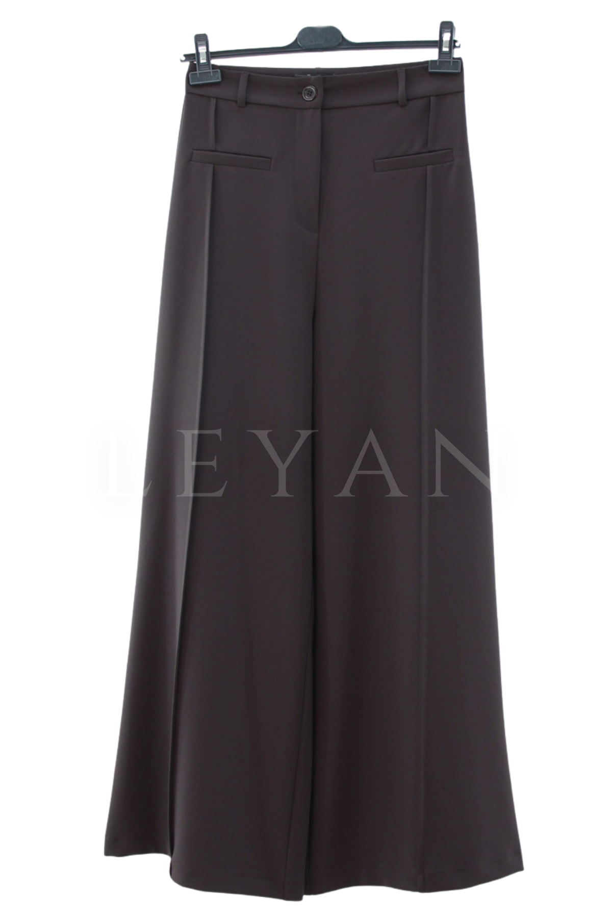 Sentez Florida Nervürlü Pantolon- LYN04586 Kahve