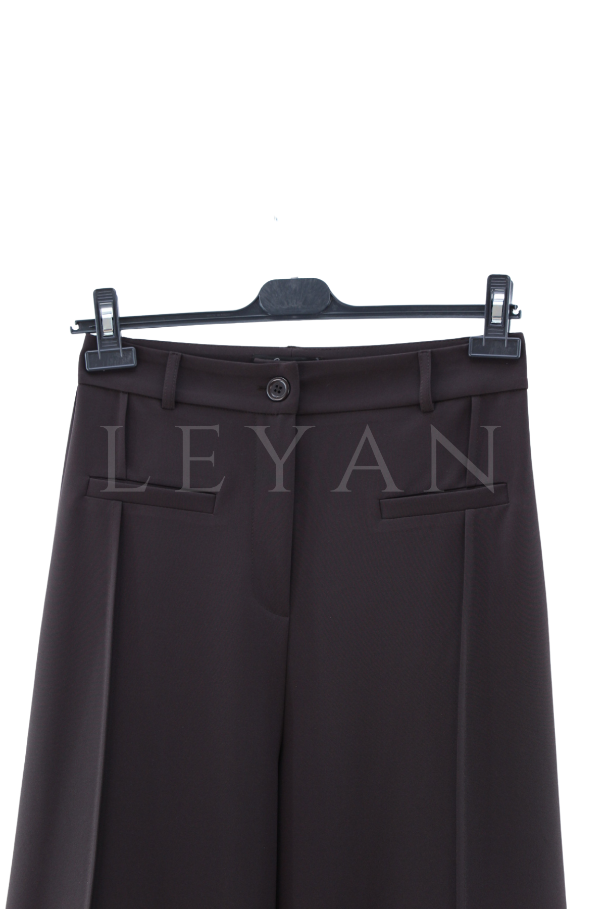 Sentez Florida Nervürlü Pantolon- LYN04586 Kahve