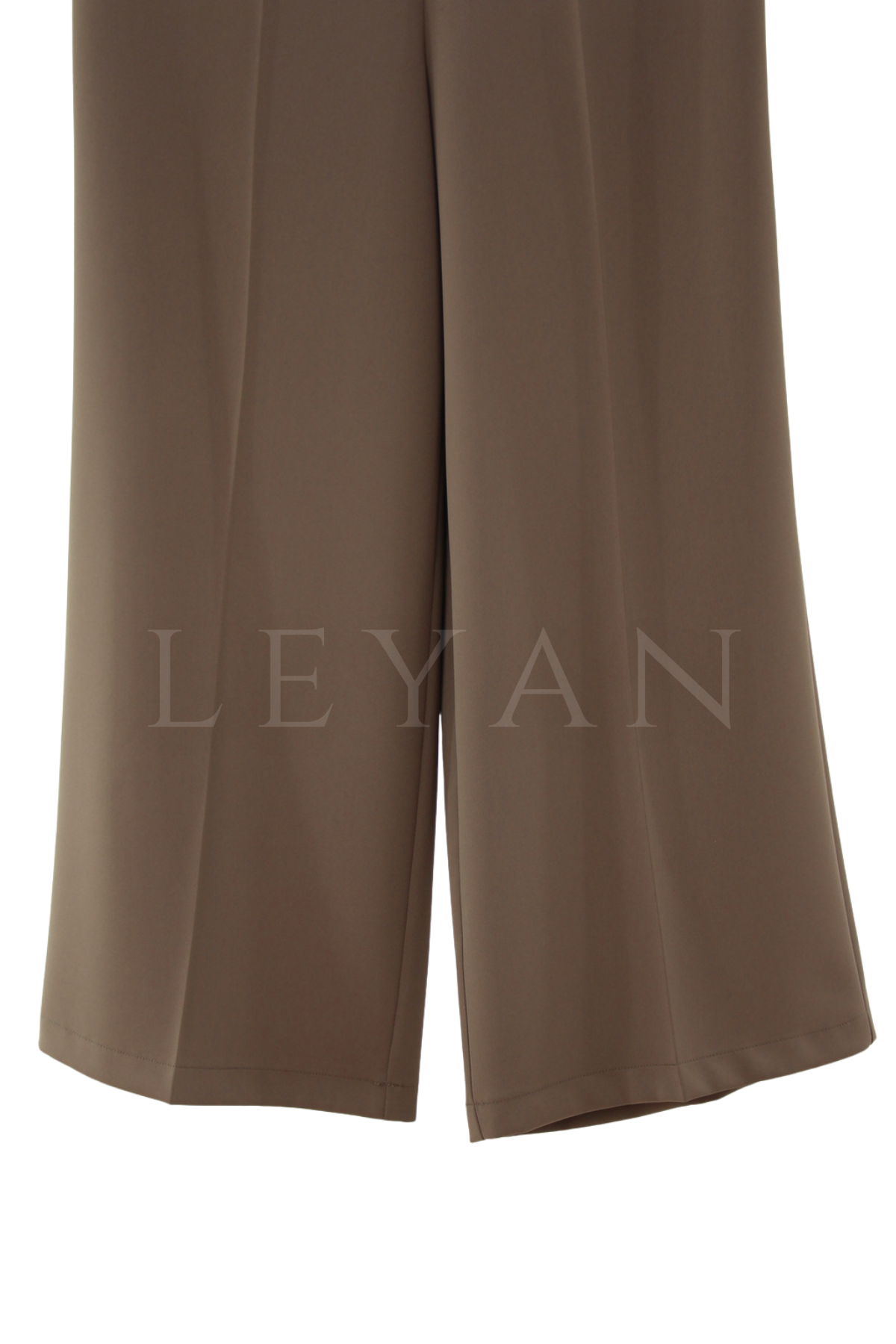 Sentez Geniş Paça Pantolon- LYN03751 Vizon