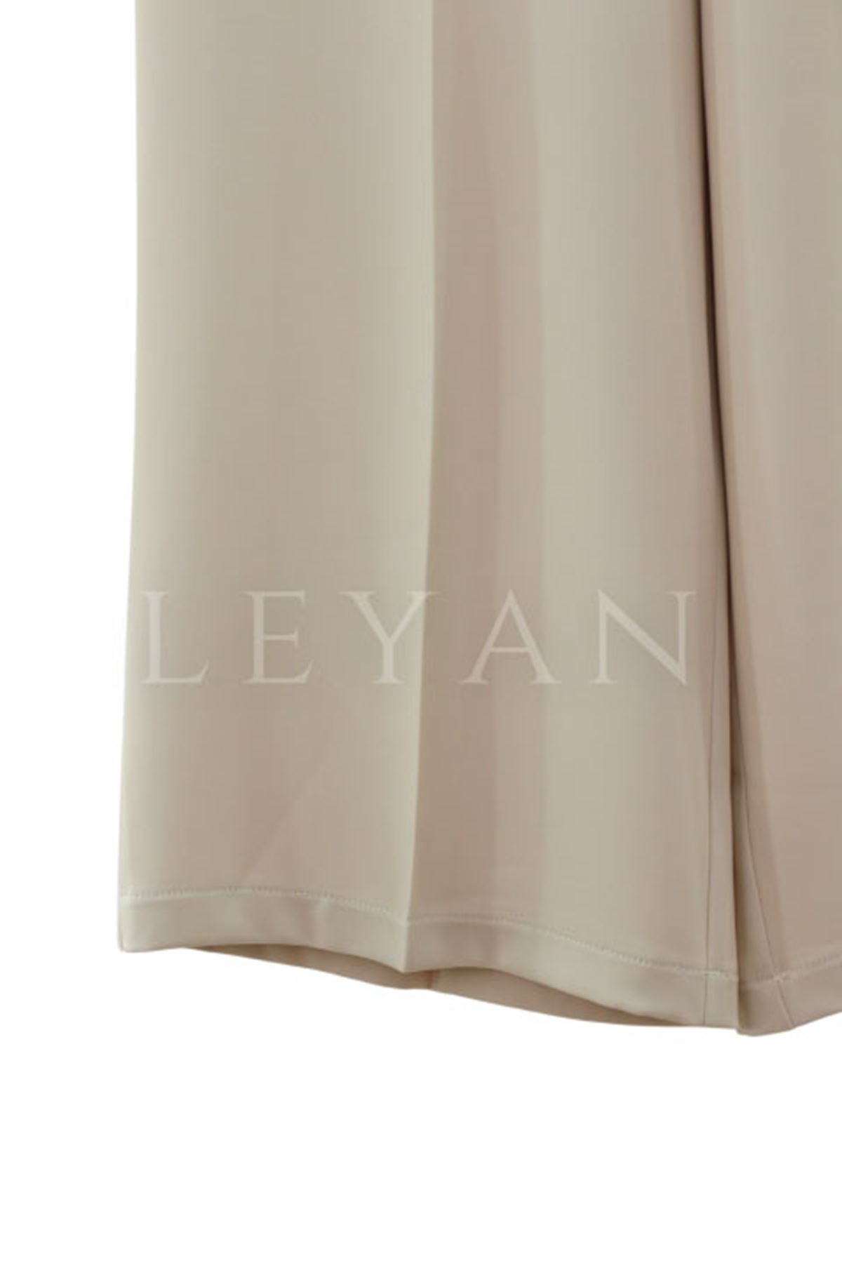 Sentez Geniş Paça Pantolon- LYN03751 Taş