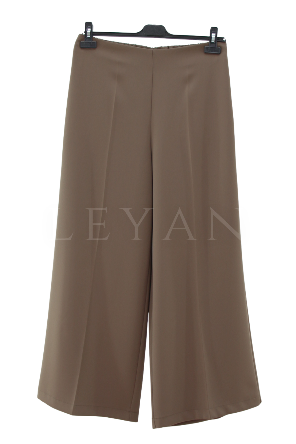 Sentez Geniş Paça Pantolon- LYN03751 Vizon