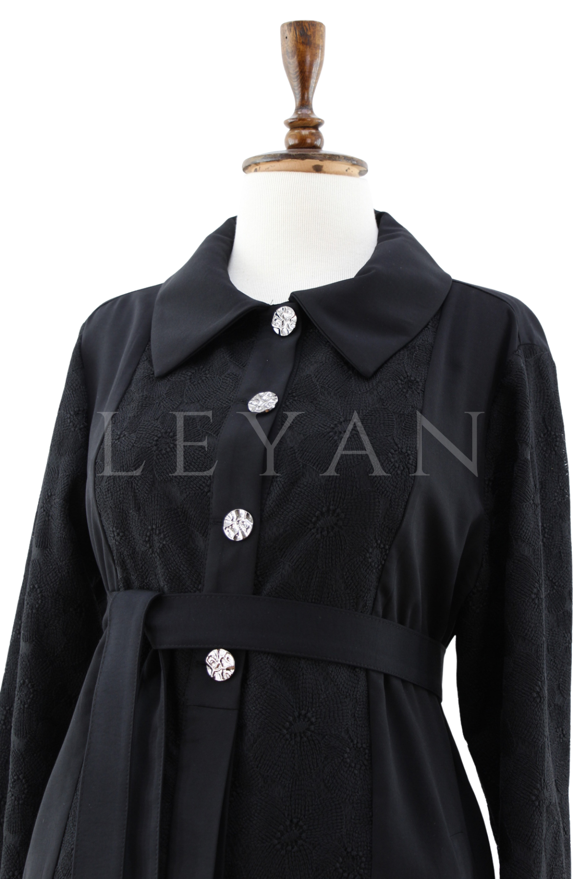 Orhan Store Güpürlü Kap- LYN04600 Siyah