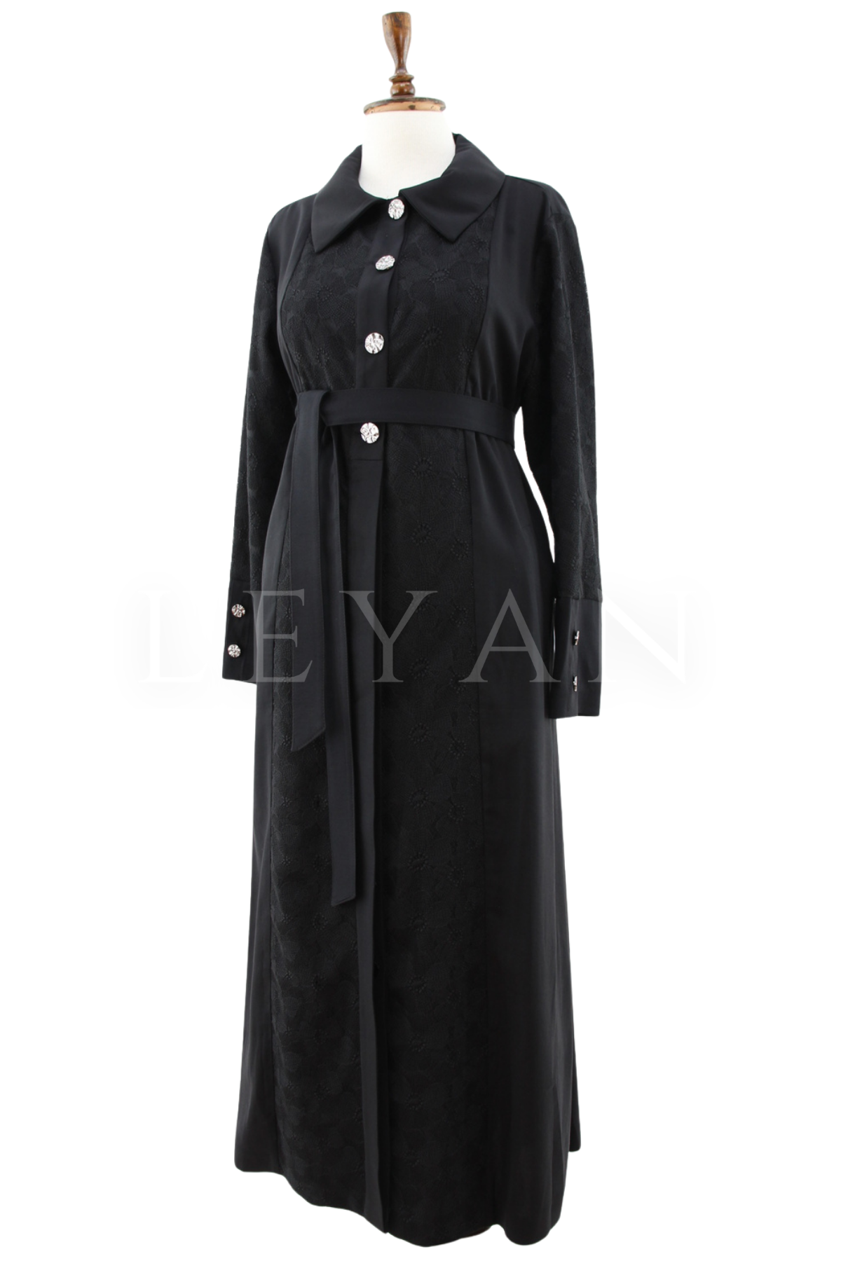 Orhan Store Güpürlü Kap- LYN04600 Siyah