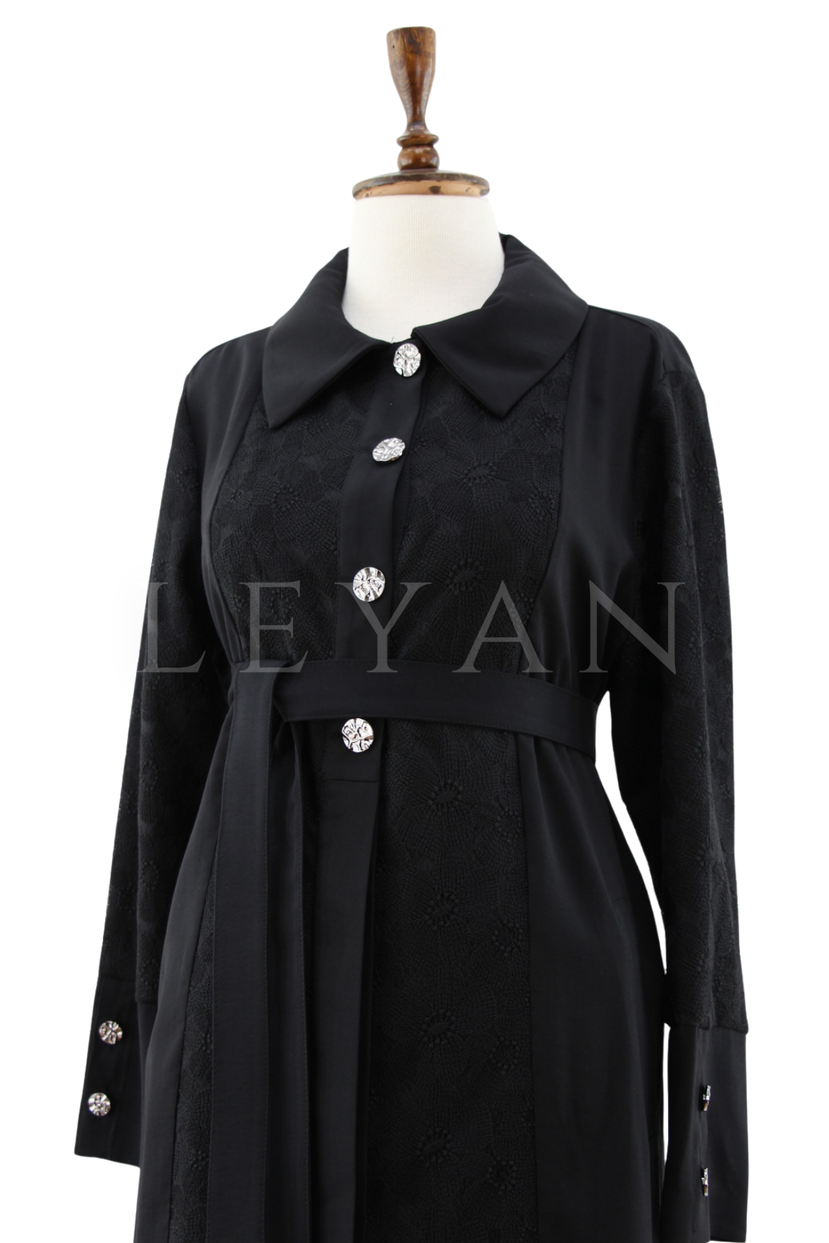Orhan Store Güpürlü Kap- LYN04600 Siyah
